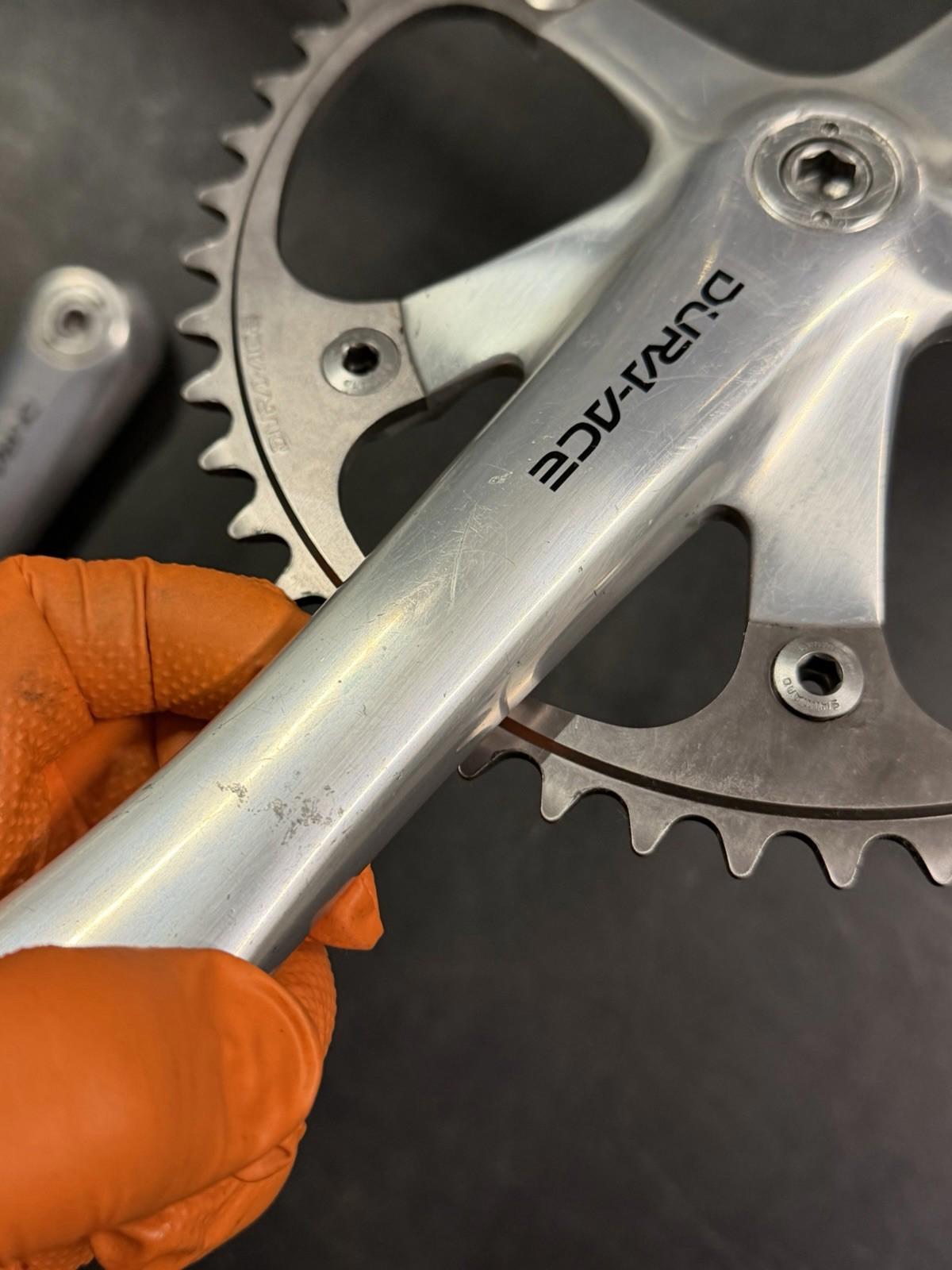 Dura Ace 7710 Track Crankser Fixed Gear 165mm 48t 144bcd