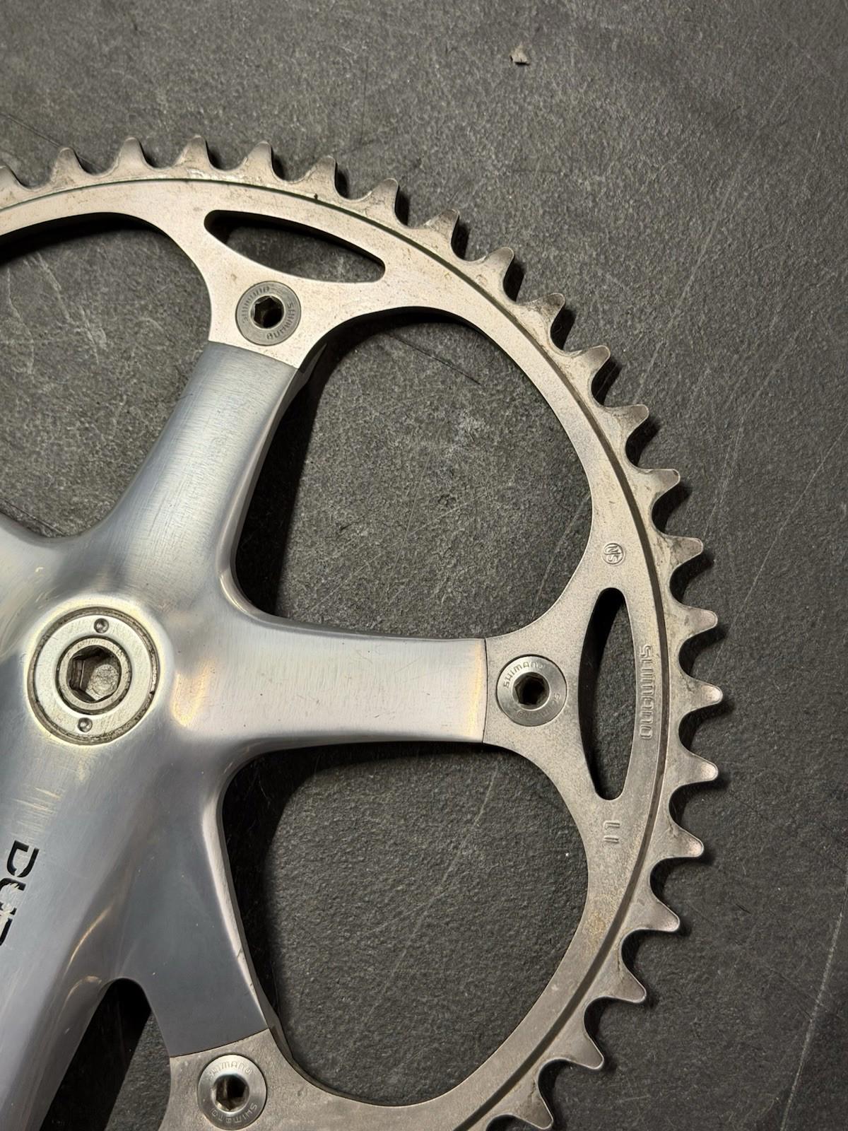 Dura Ace 7710 Track Crankset 170mm Bsa Bb 50t 144bcd