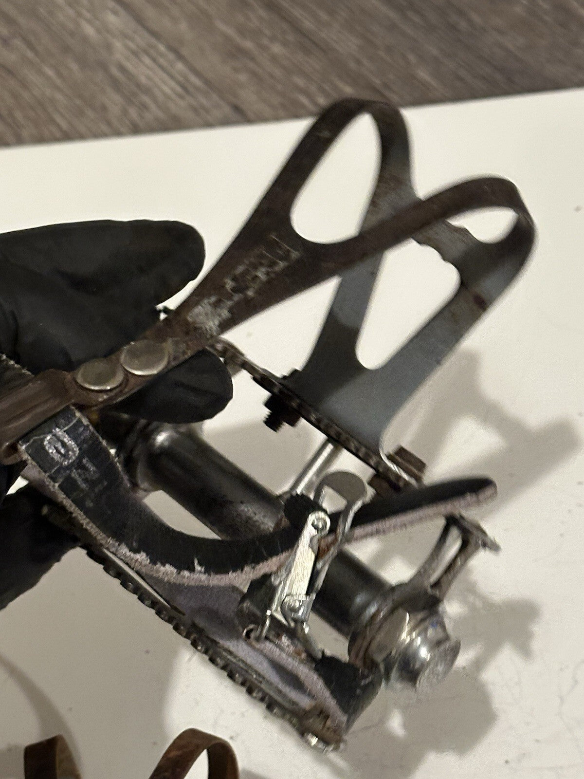 Vintage Bicycle Pedals And Cges