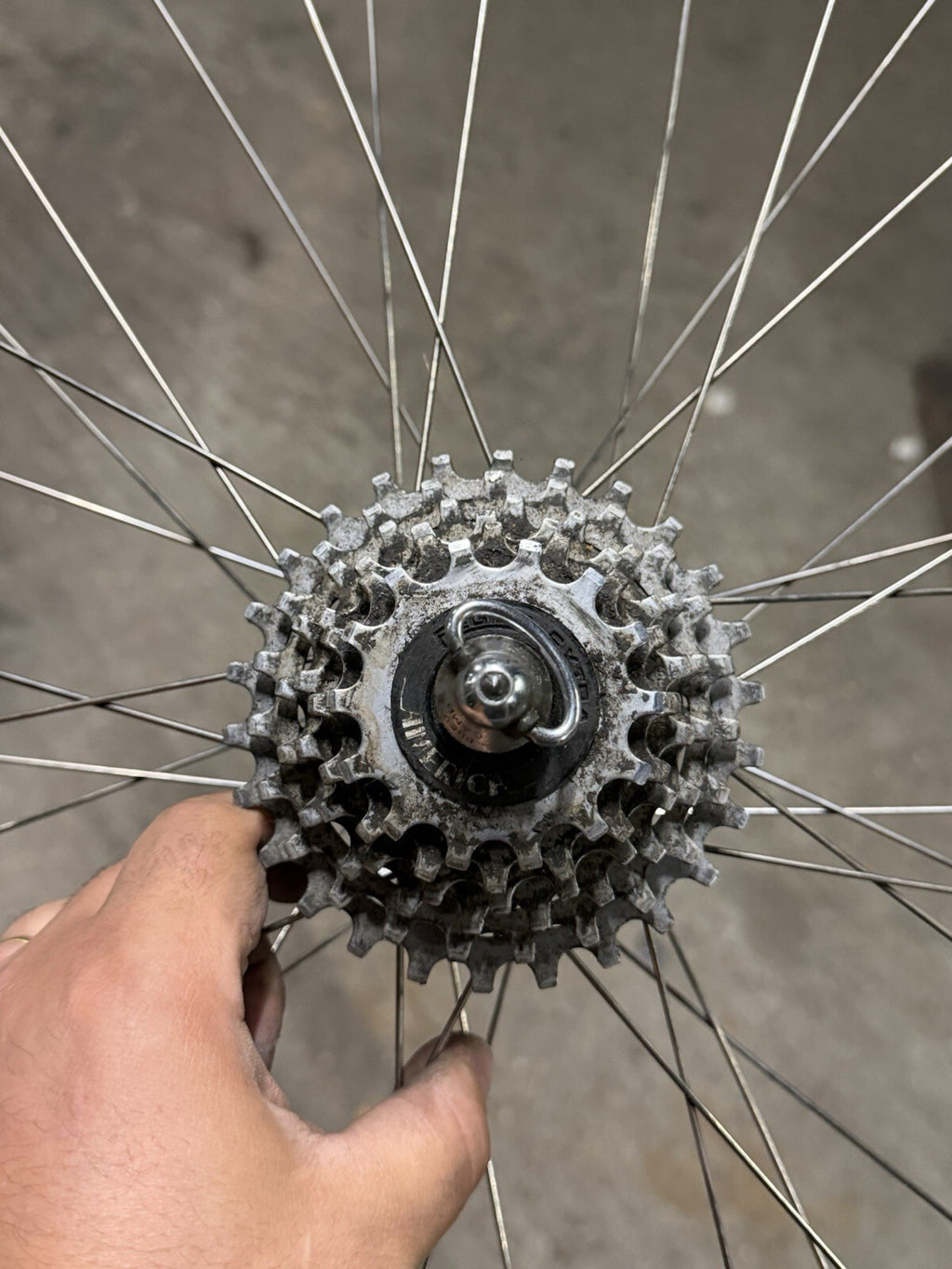 Campagnolo Road Clincher Wheelset Vintage Mavic Rims 700c 6 Speed Cassette - view 12