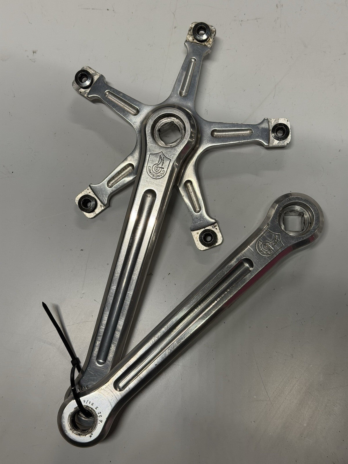 Campagnolo Pista 180mm Fixed Gear Track Crankset