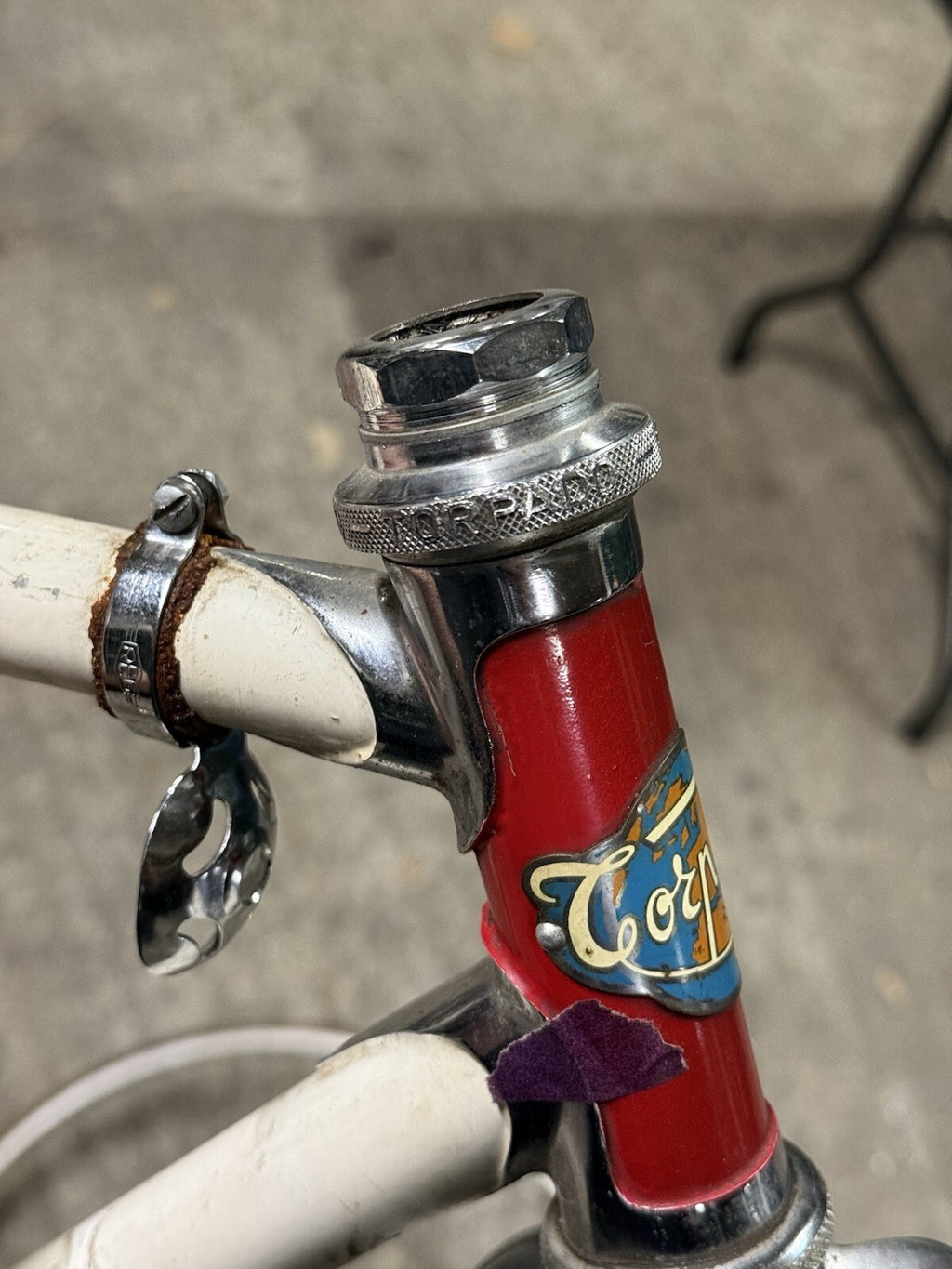 Vintage  Torpado Road Frameset Steel Needs Restoration