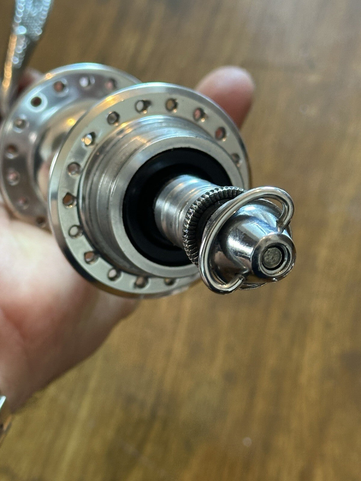 Rare Vintage Suntour Superbe Pro Road Bike Groupset Hubs - view 7