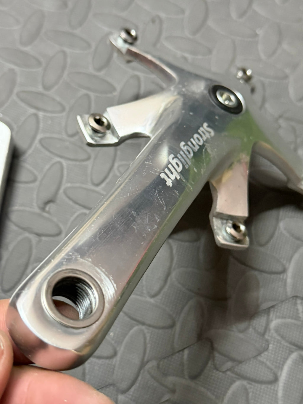 Stronglight Track Crankset 165mm 144BCD