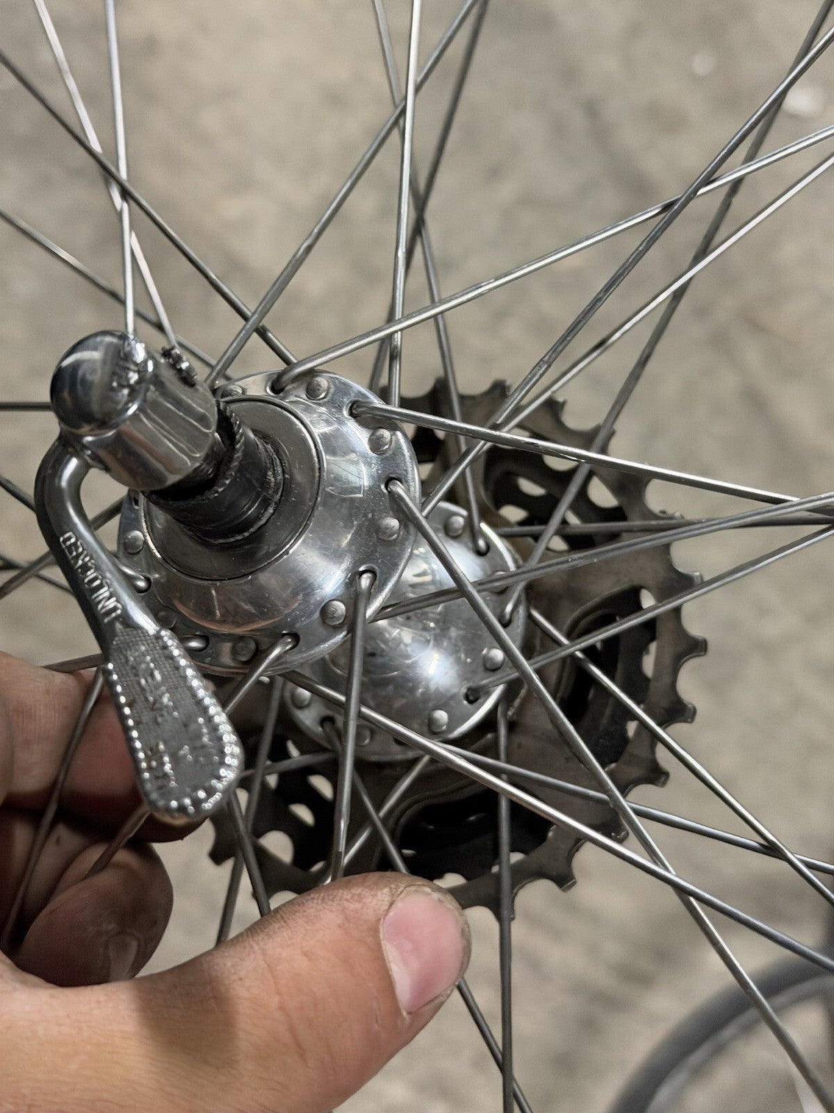 Vintage Campagnolo 6-Speed Road Clincher Wheelset – 700c