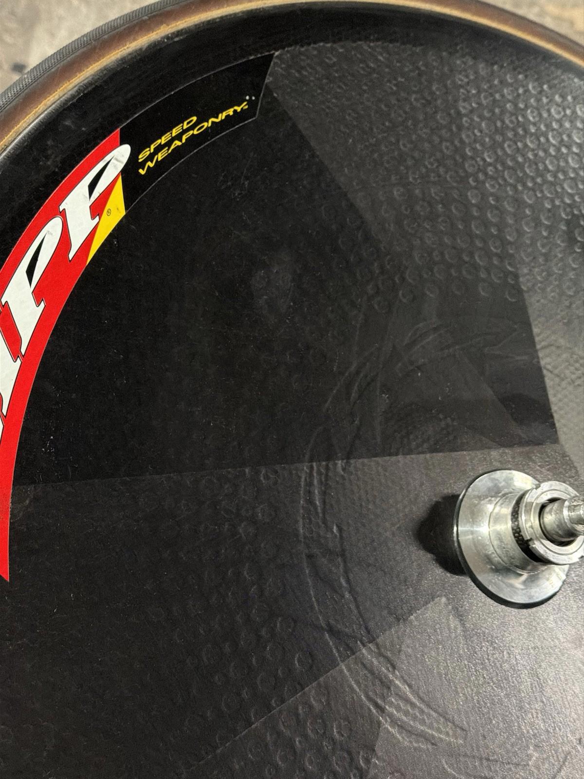Zipp Rear Road Disc Wheel Tubular Can Be Converted To Track With Correct Axle