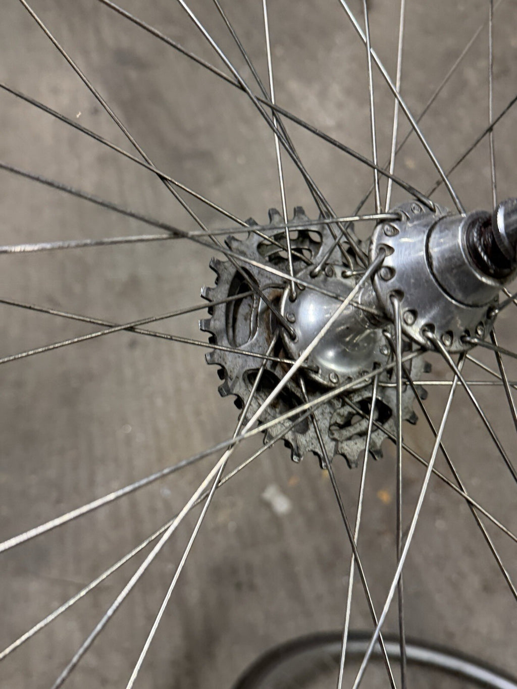 Campagnolo Road Clincher Wheelset Vintage Mavic Rims 700c 6 Speed Cassette - view 5