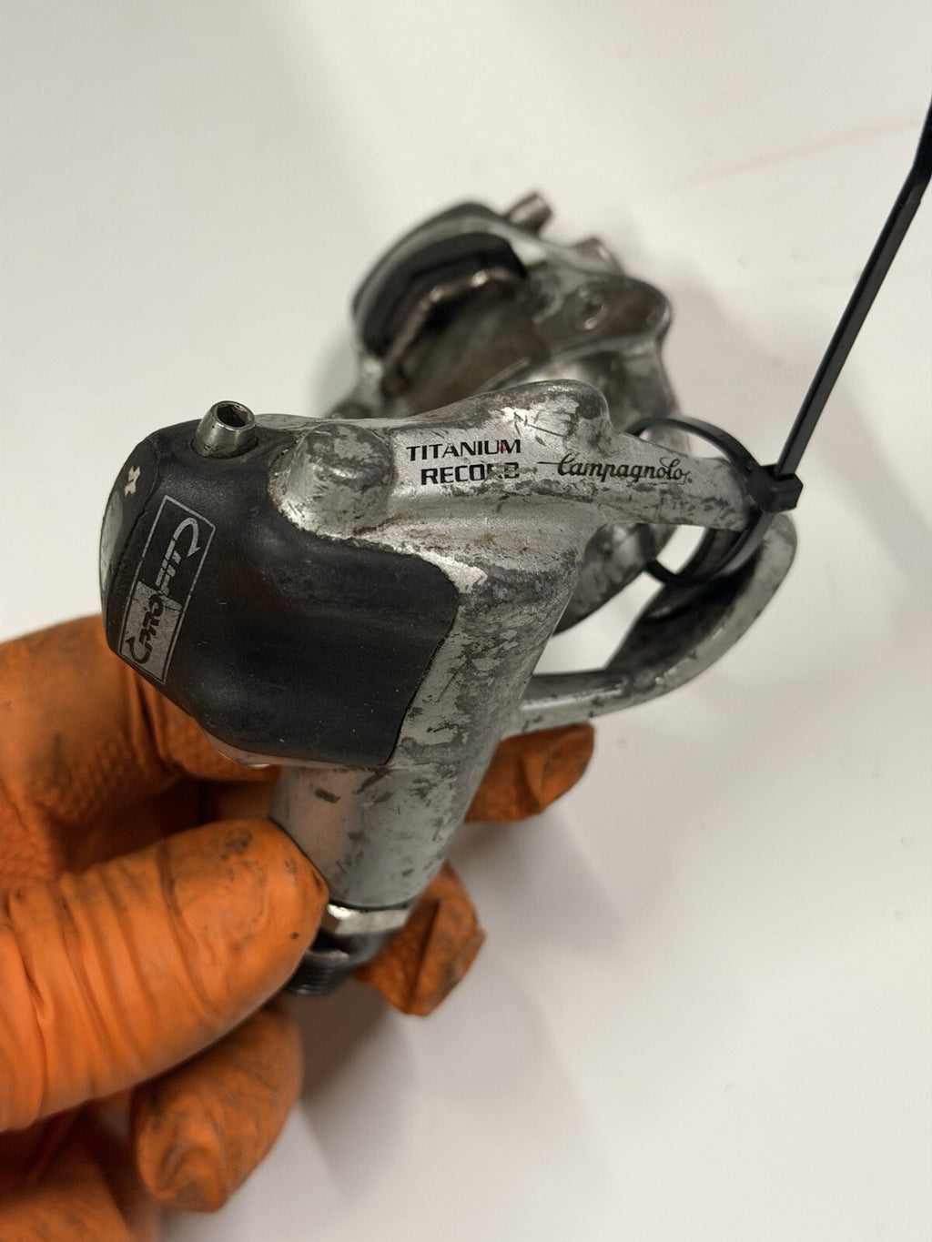 Retro Campagnolo Record Titanium Road Pedals