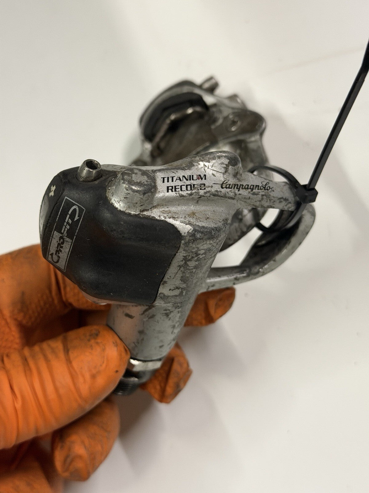 Retro Campagnolo Record Titanium Road Pedals