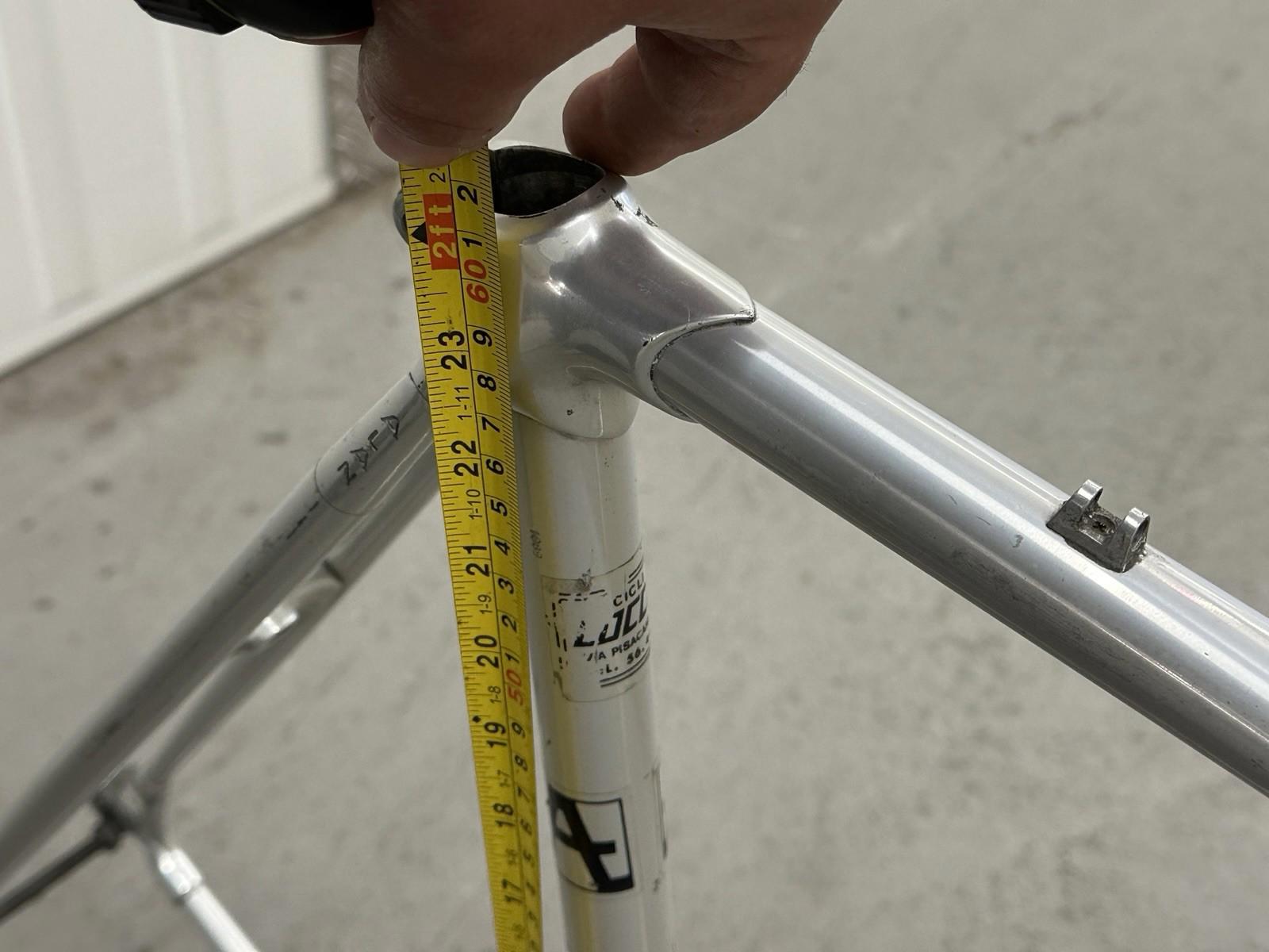 Alan Record Road Frameset Vintage Size 56 Edco Competition Campagnolo Headset