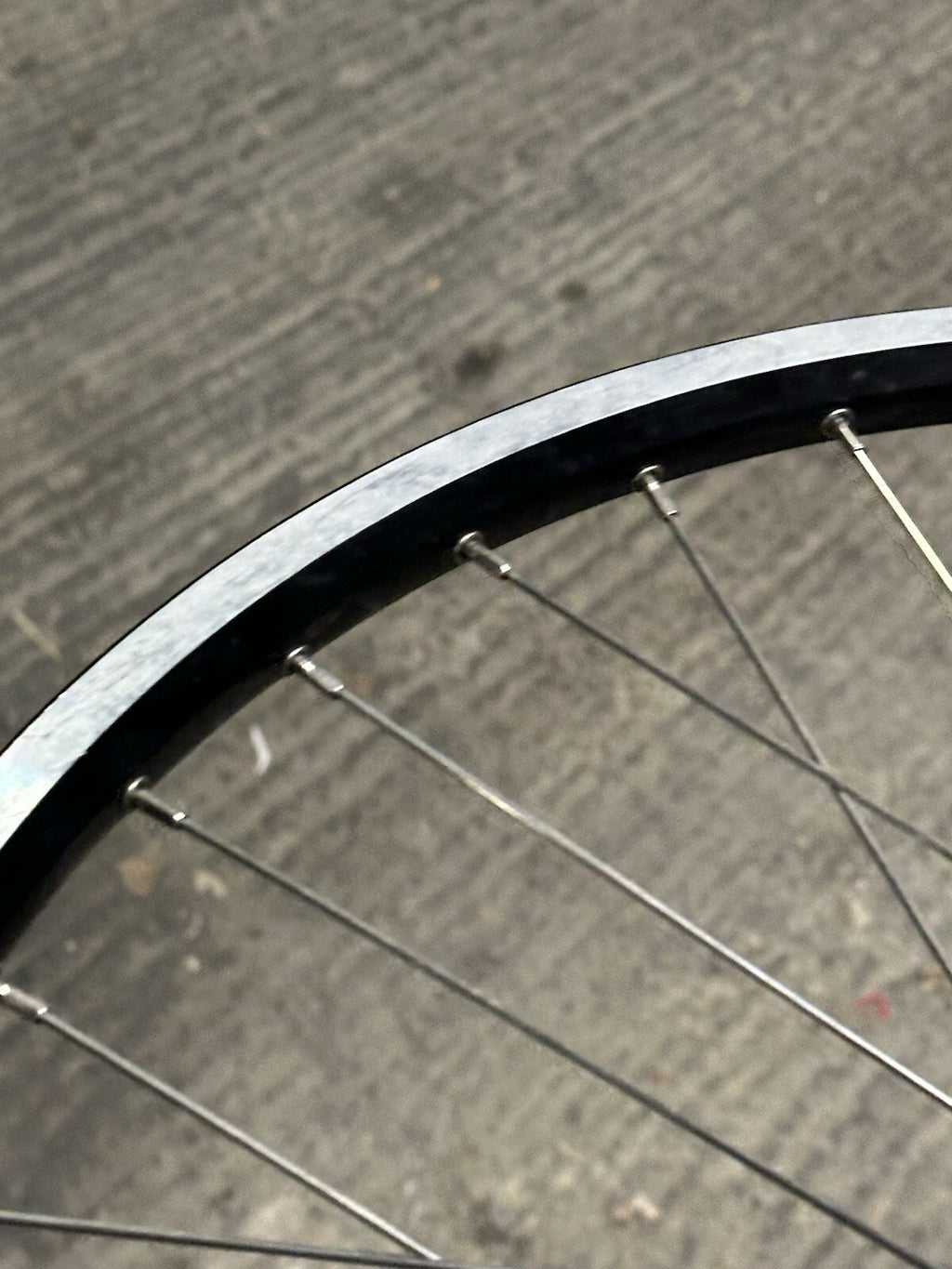 Rare Campagnolo Gran Sport Vintage Hub Mavic Modern Clincher Rims 700c - view 16