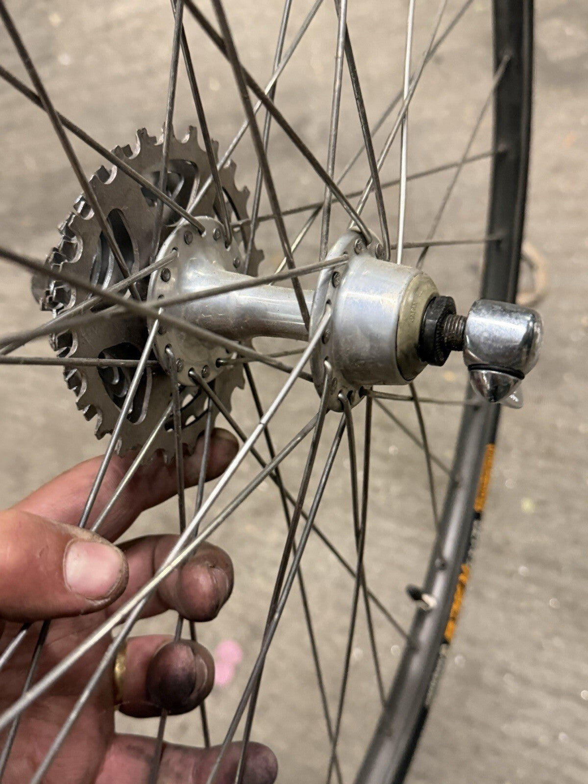 Shimano Sante Clincher Wheelset 7speed Cassette