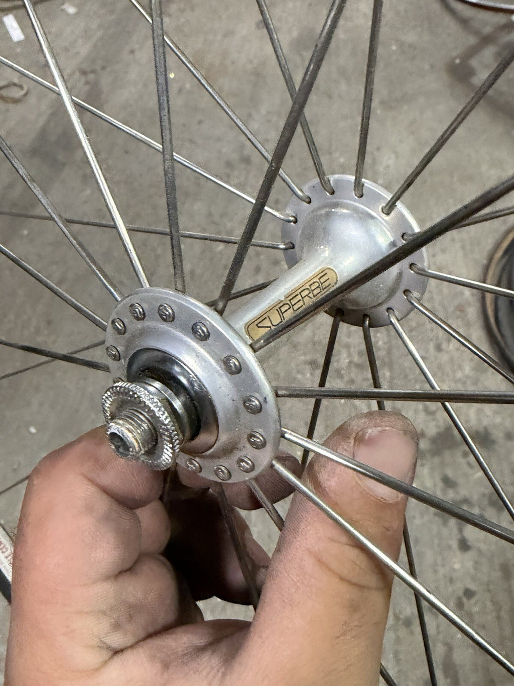 Suntour Superbe Front Road Wheel 7-0c
