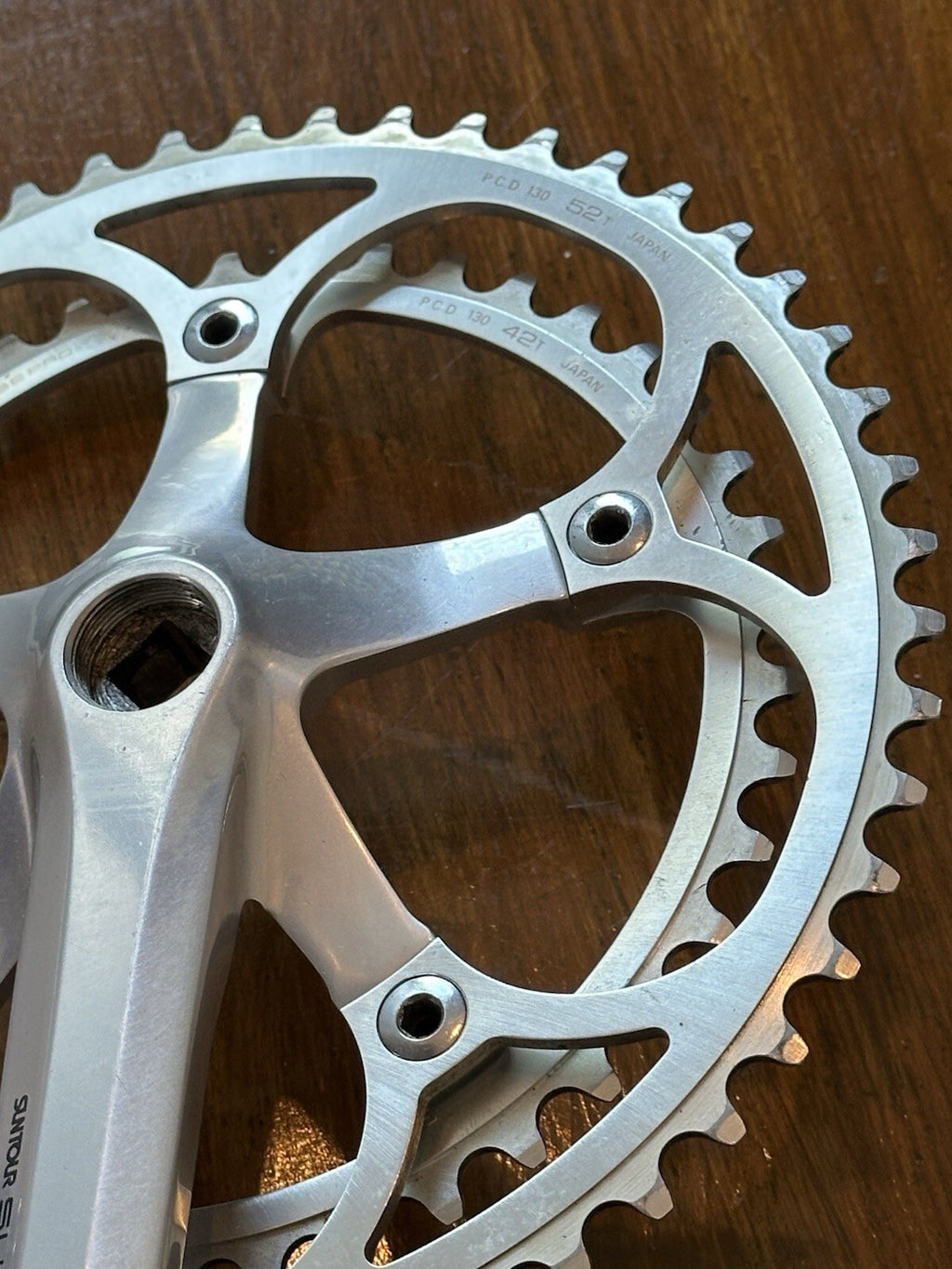 Rare Vintage Suntour Superbe Pro Road Bike Groupset Hubs - view 21