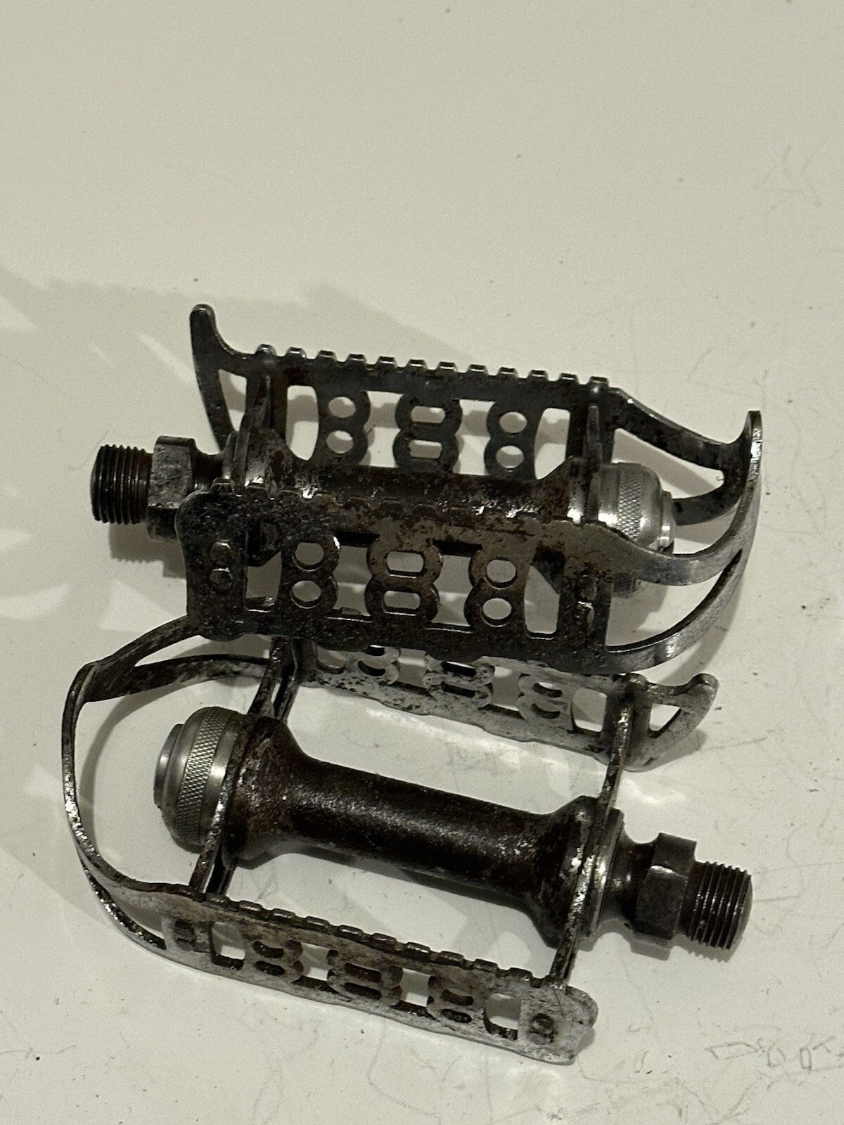 Vintage Bike Pedals Brampton B8 Vintage Quil Road Pedals