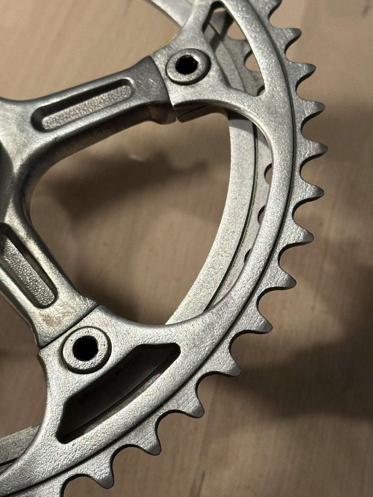 Vintage Aero Cold Forged Road Crankset