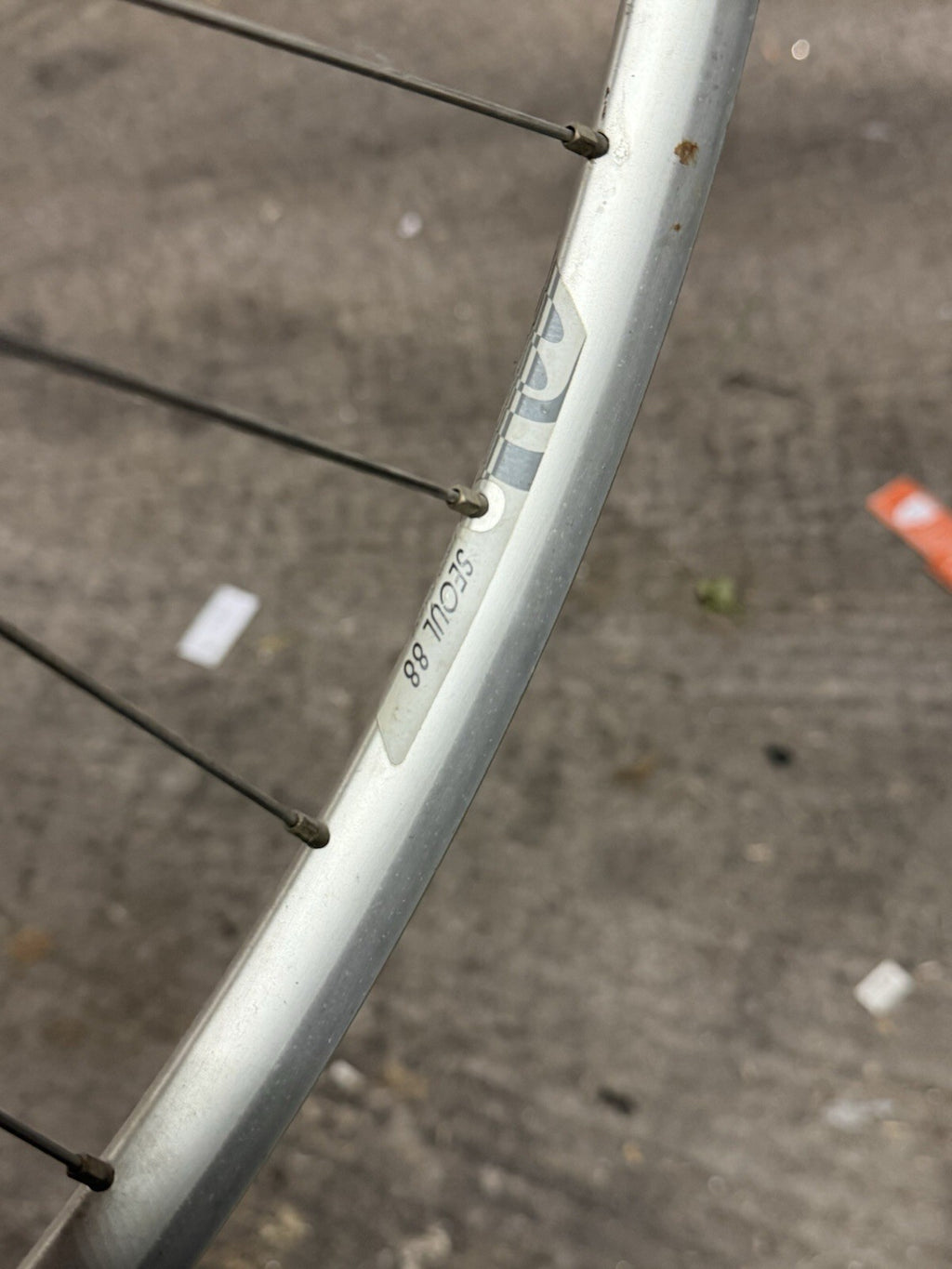 Tubular Miche Rear Track Pista Wheel Campagnolo Rim - view 10