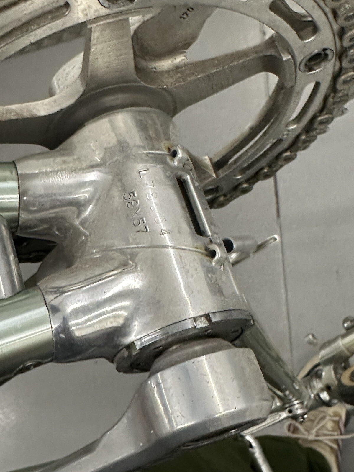 Rare Alan Road Bike Project Bike Unfinished Campagnolo Super Record - product photo 2 | Miclo Bikes
