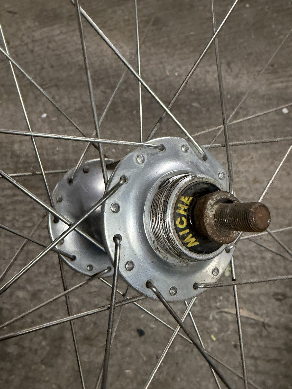 Tubular Miche Rear Track Pista Wheel Campagnolo Rim - view 4