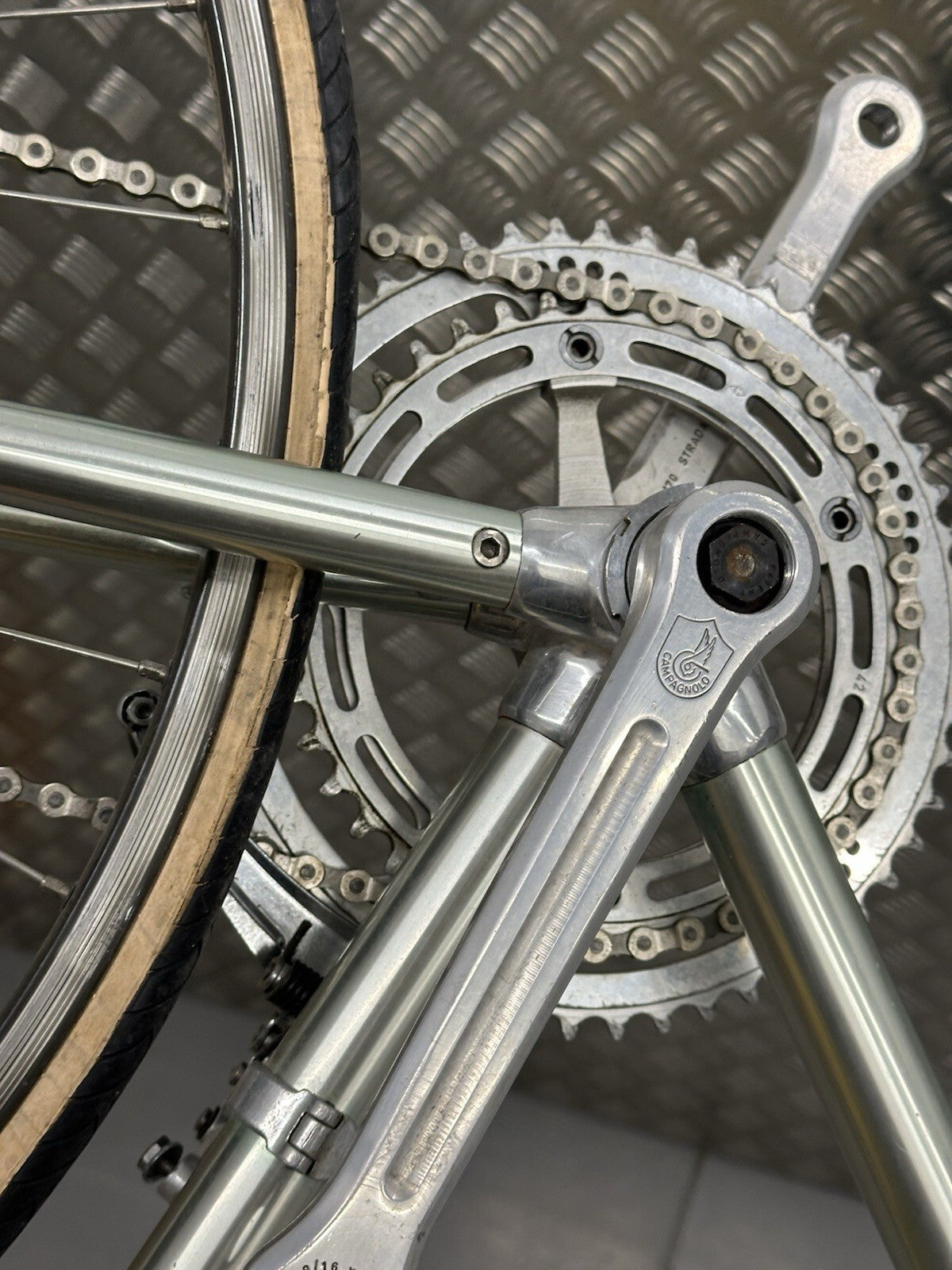 Rare Alan Road Bike Project Bike Unfinished Campagnolo Super Record - product photo 4 | Miclo Bikes
