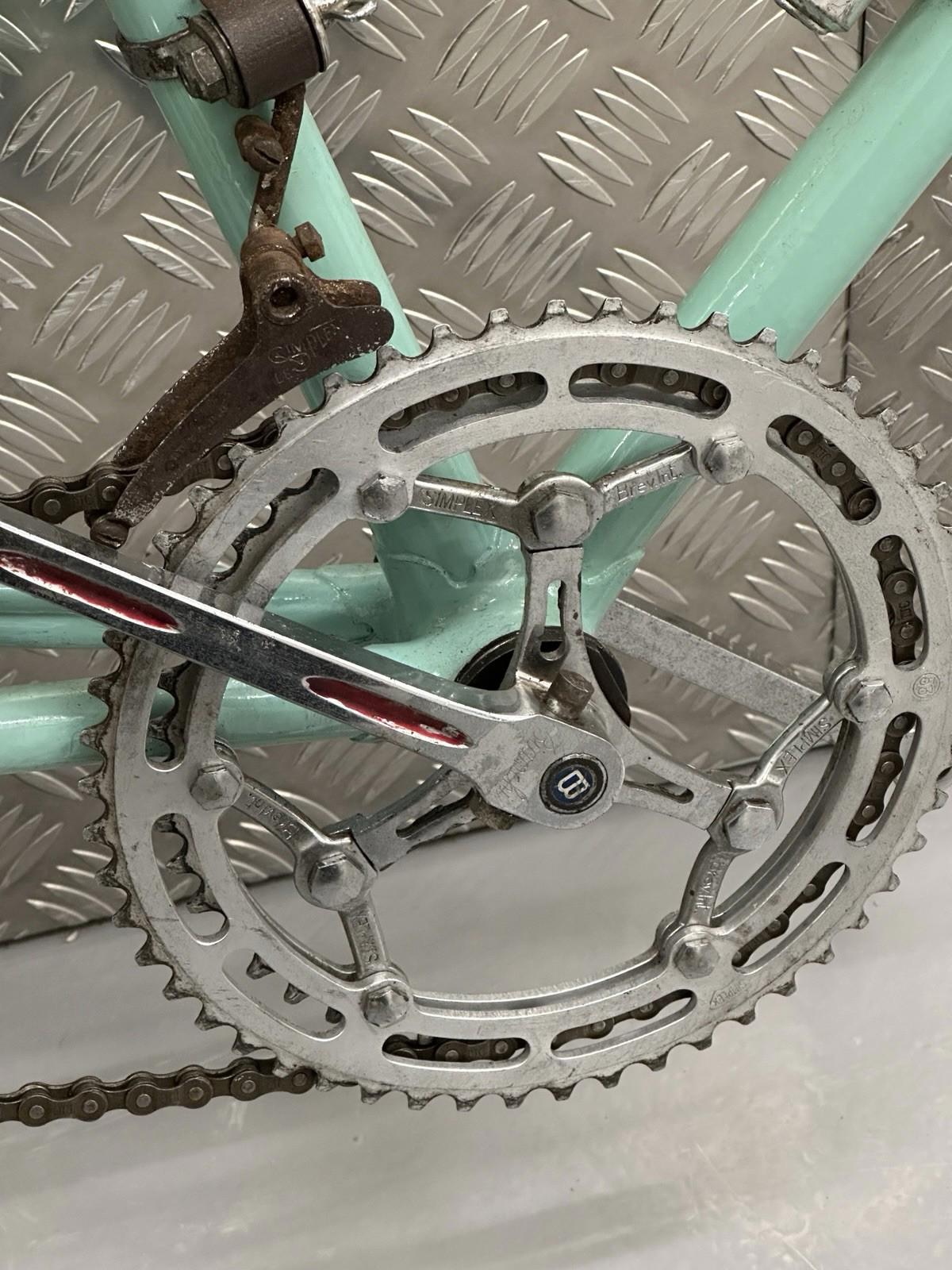 Rare Bianchi Folgore Cambio Corsa Late 40s Classi Road Bike