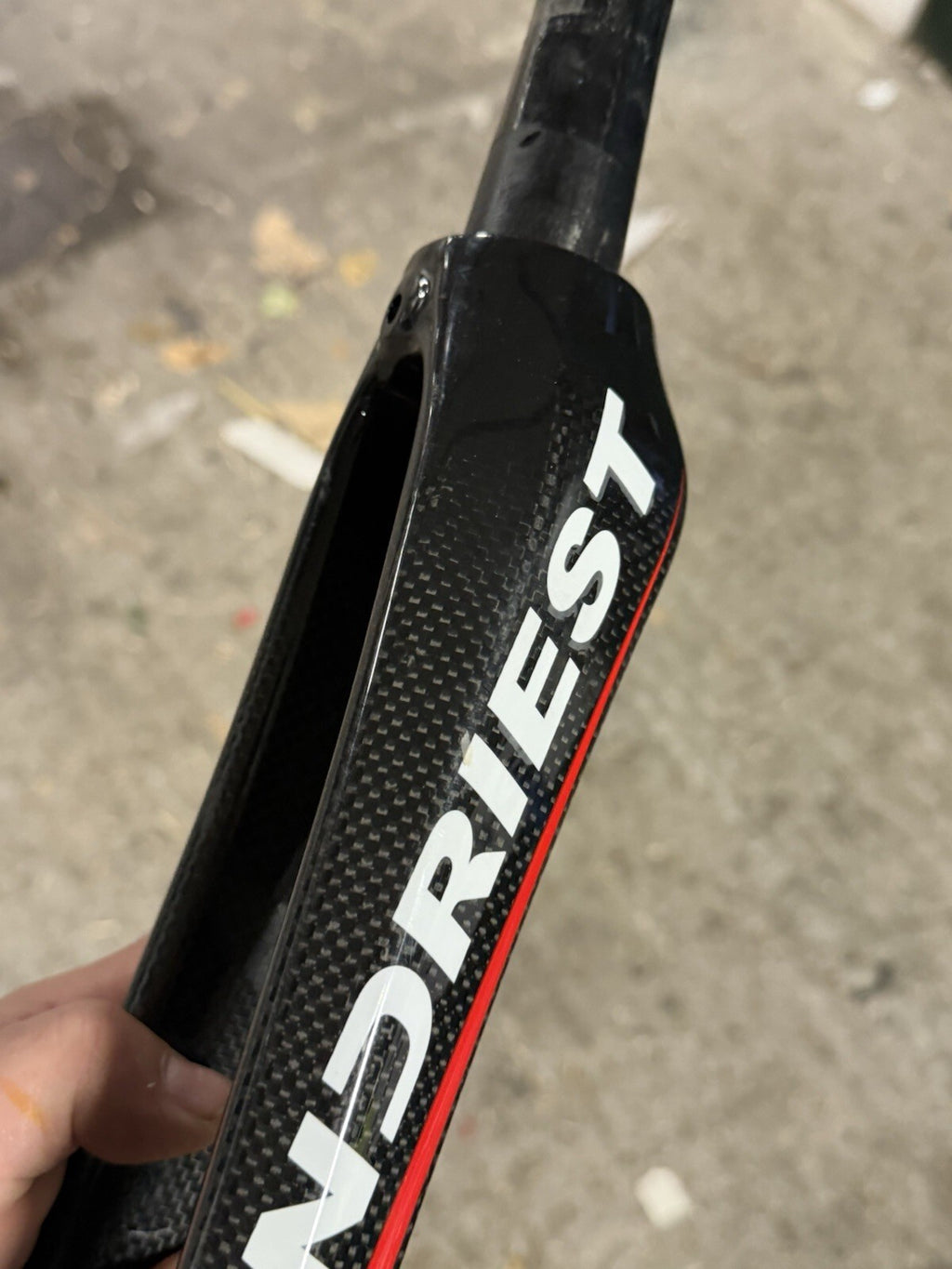 Fondriesr Full Carbon Road Forks Tapered 1/4 - view 6
