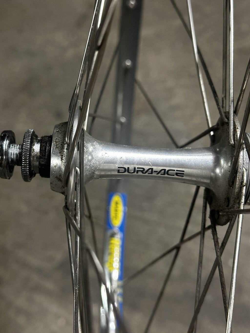 Dura Ace 7710 track weelset Racing Tubular Mavic Rims 2.3kg Pumped pista wheels - view 7