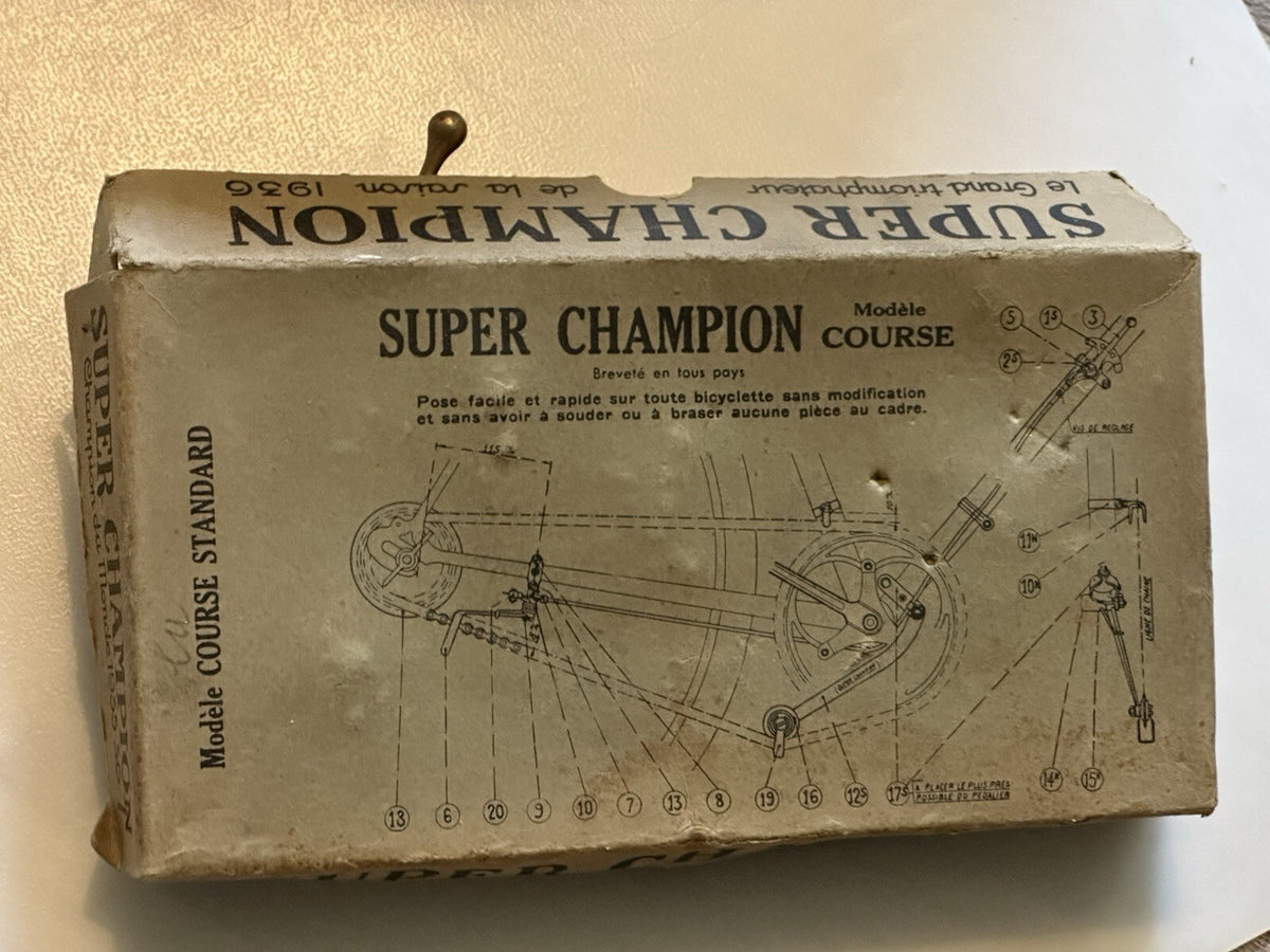 Rare Vintage Super Champion Modele Course Derailleurs Groupset - view 2