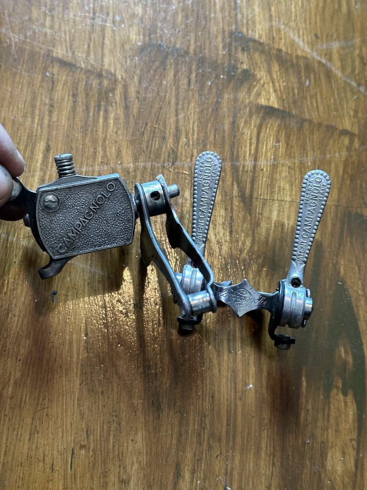 Campagnolo Gran Sport Valentino Shifters And Front derailleur