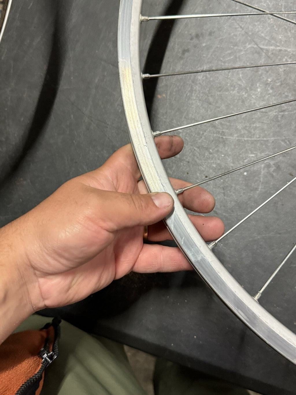Vintage Campgnolo Clincher Wheelset Mavic Rims 8speed - view 10