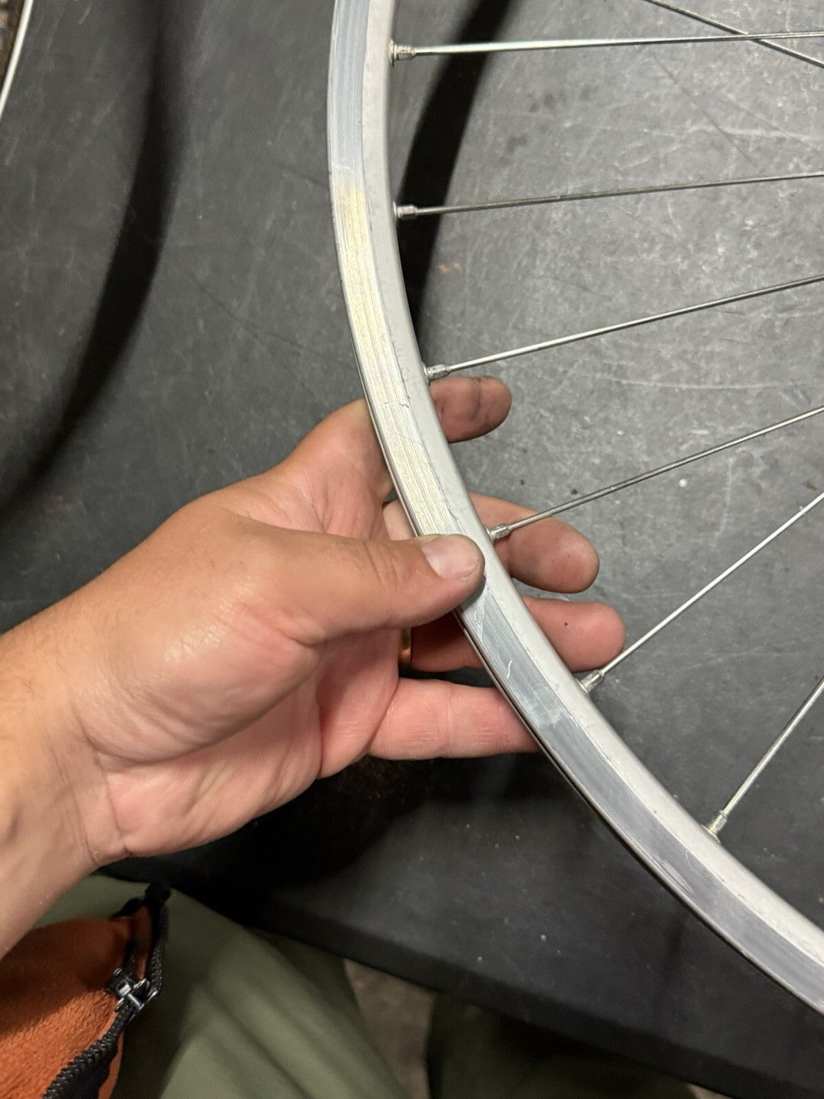 Vintage Campgnolo Clincher Wheelset Mavic Rims 8speed - view 10