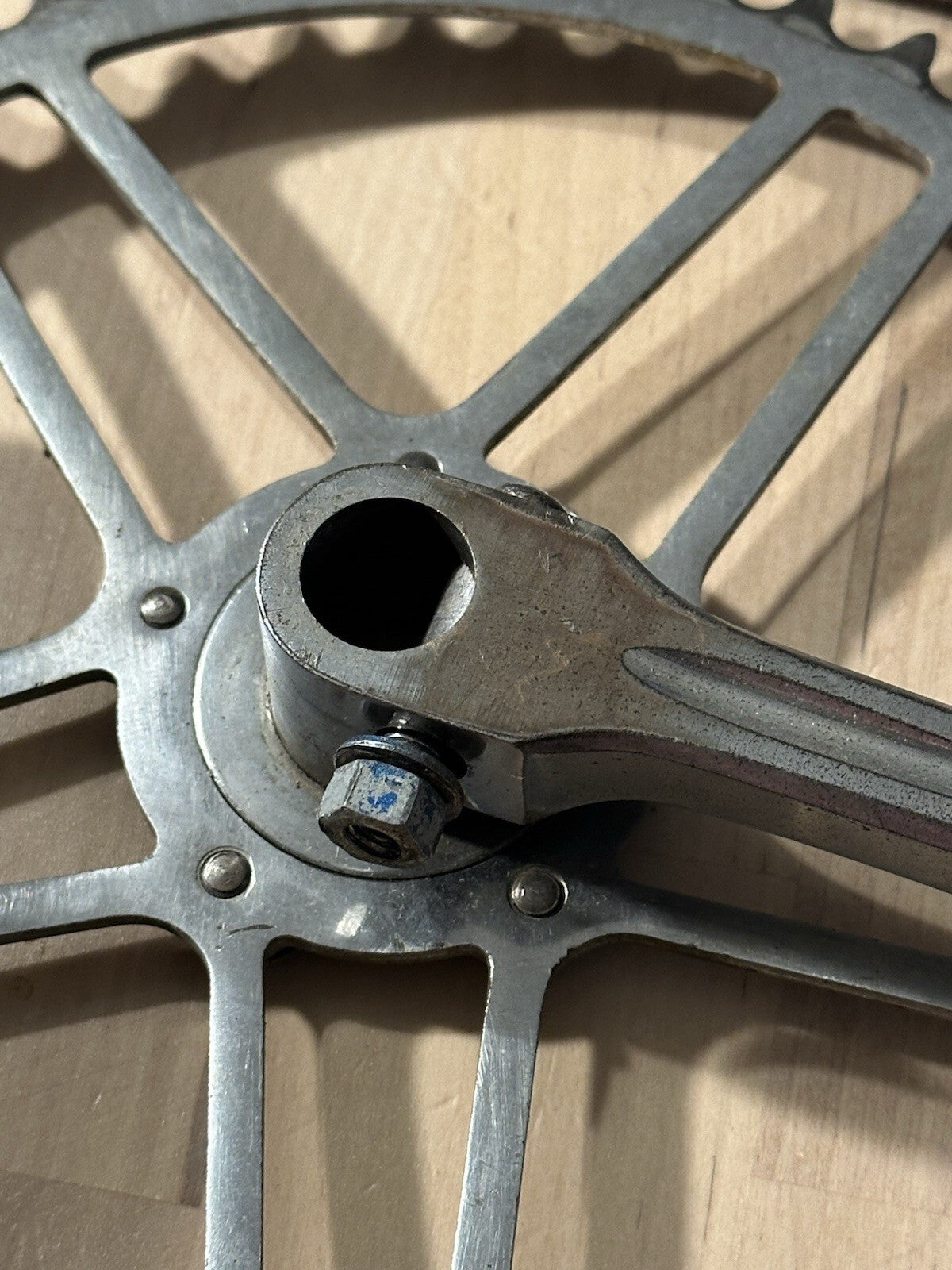 Rare Magistroni Crankset Road Track Vintage Cranks
