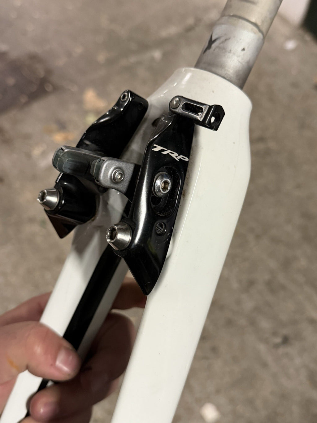 Giant Road Time Trial Carbon Forks With Caliper Tt Forks