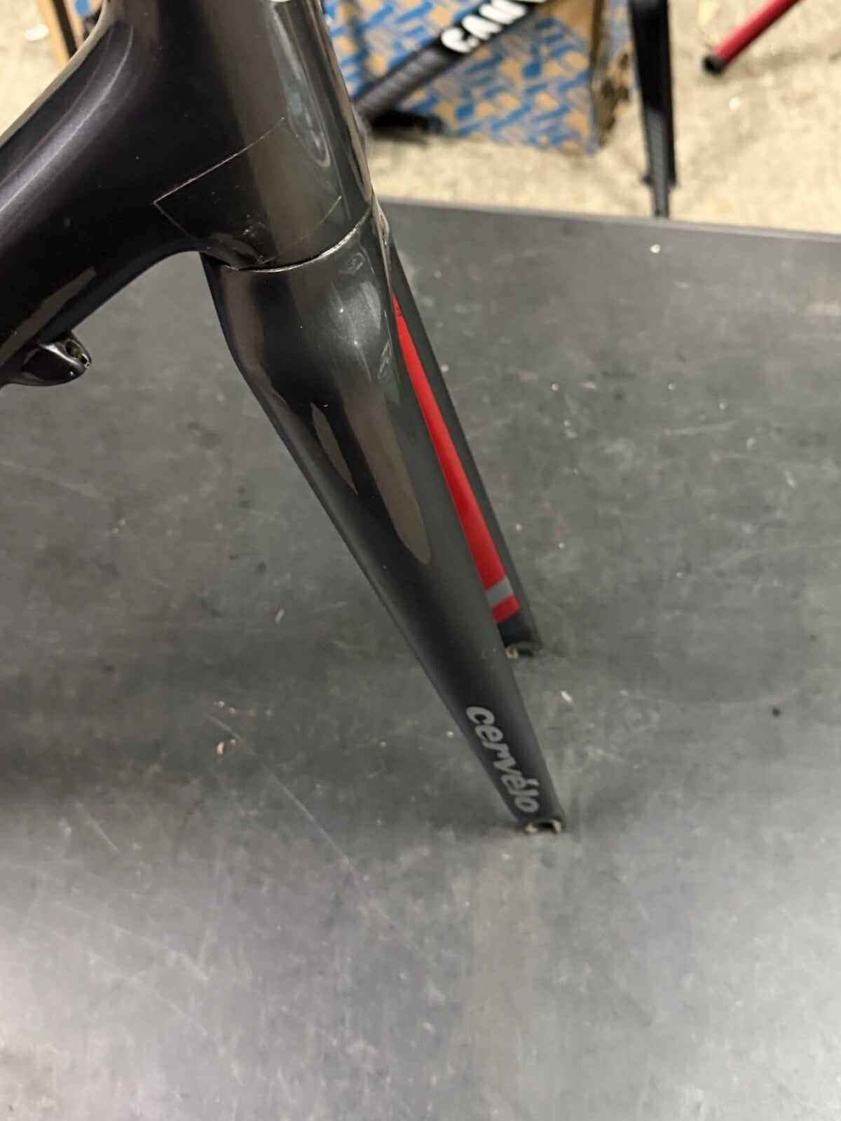 Cervelo R3 Carbon Road Frameset 55.5cm TT Well Used Check Pics