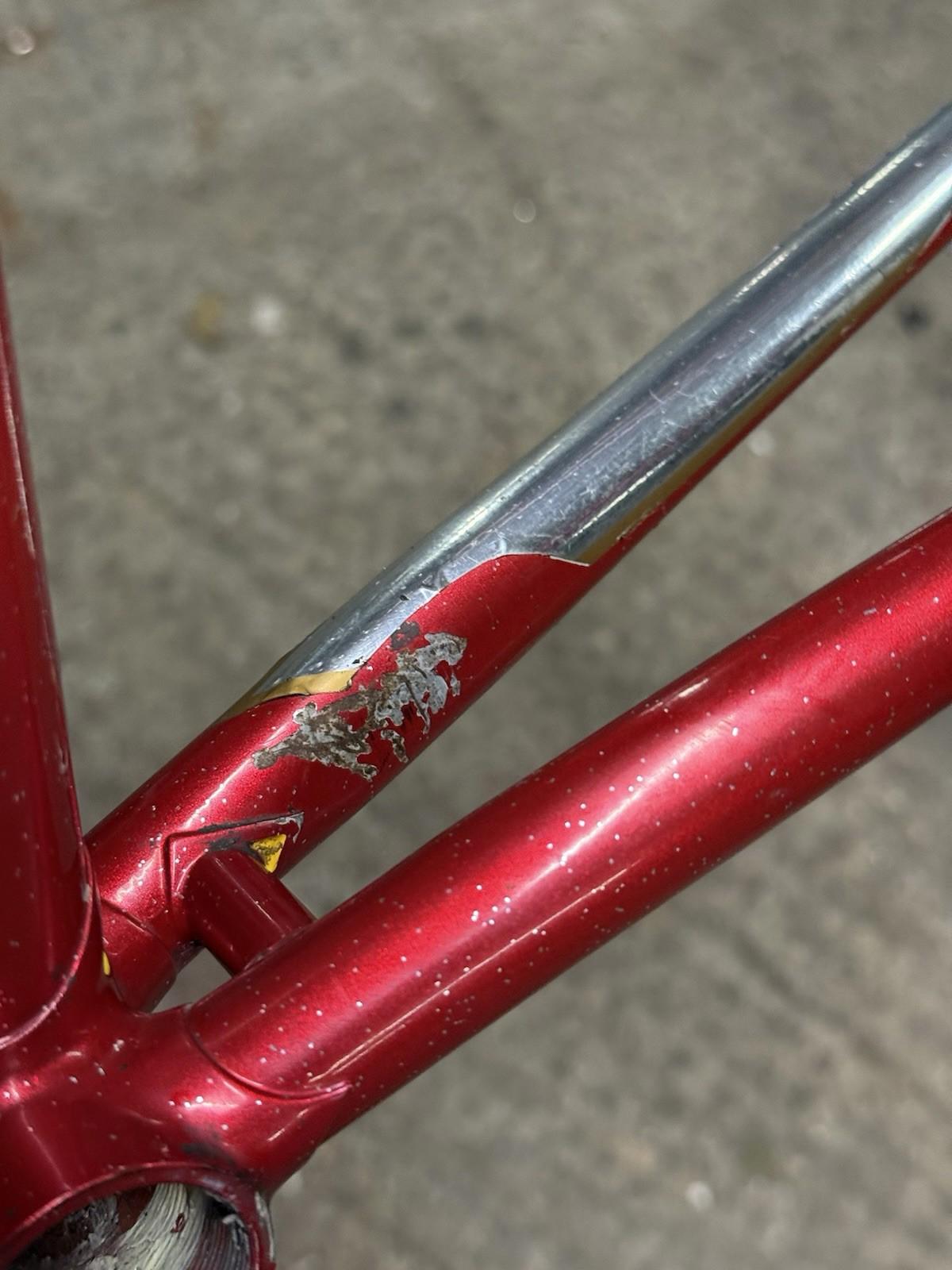 Rare Njs Nagasawa Frameset Fixed Gear Keirin Track Frame Size m