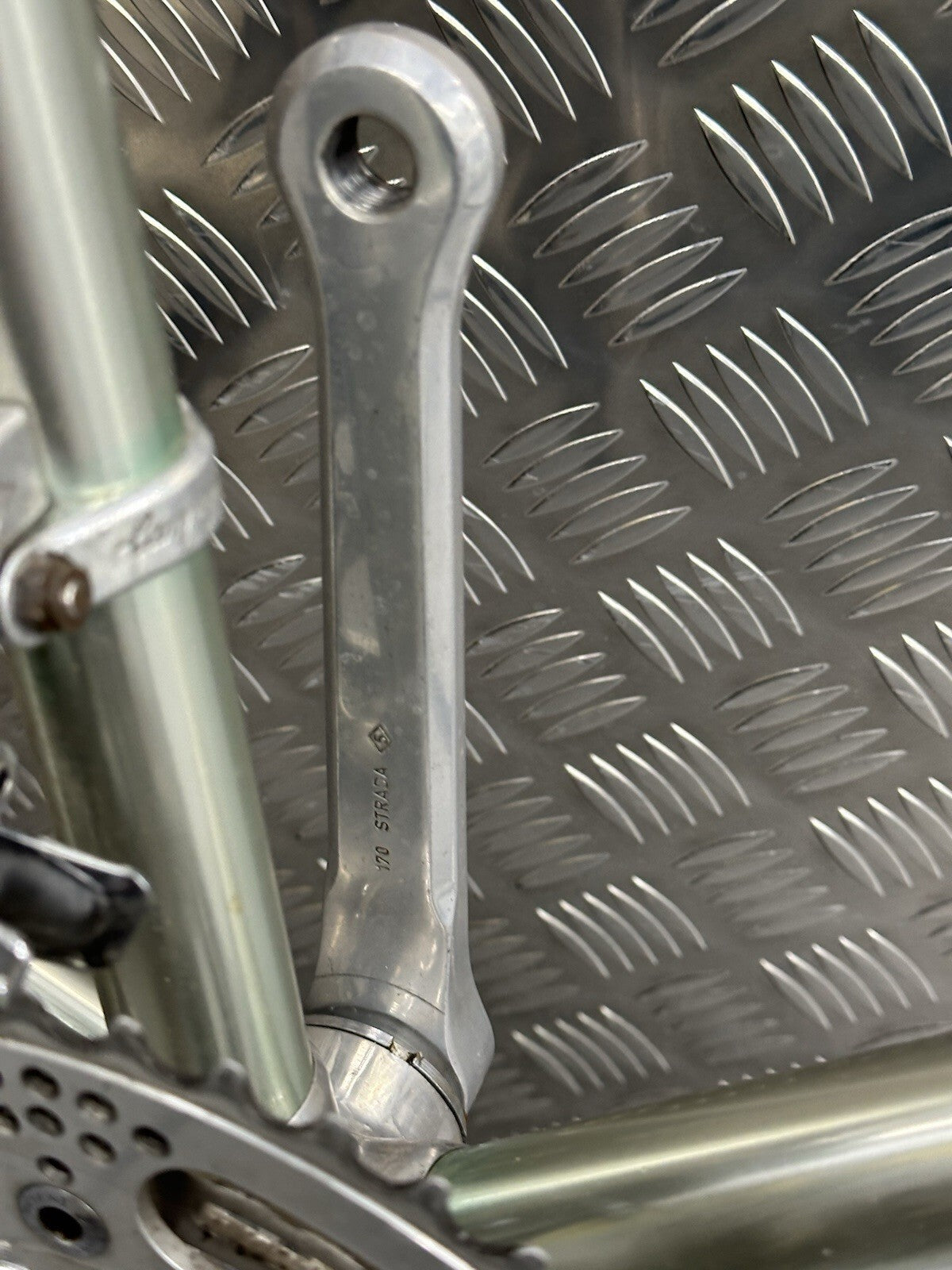 Rare Alan Road Bike Project Bike Unfinished Campagnolo Super Record - product photo 9 | Miclo Bikes