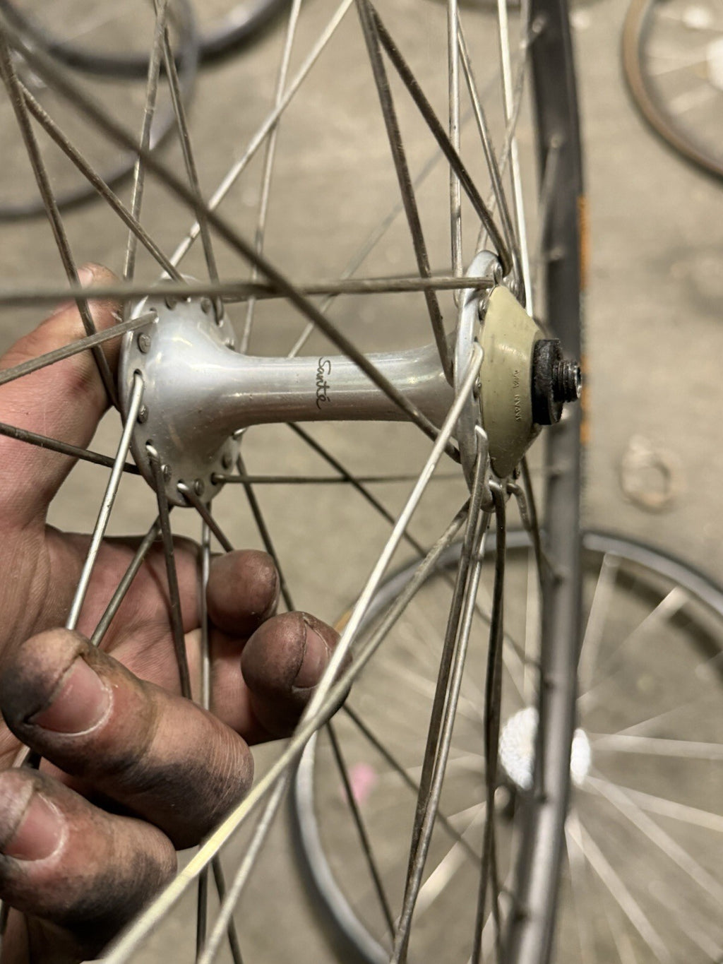 Shimano Sante Clincher Wheelset 7speed Cassette