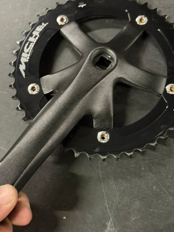 Andel Single Speed Track Crankset 165mm 46t