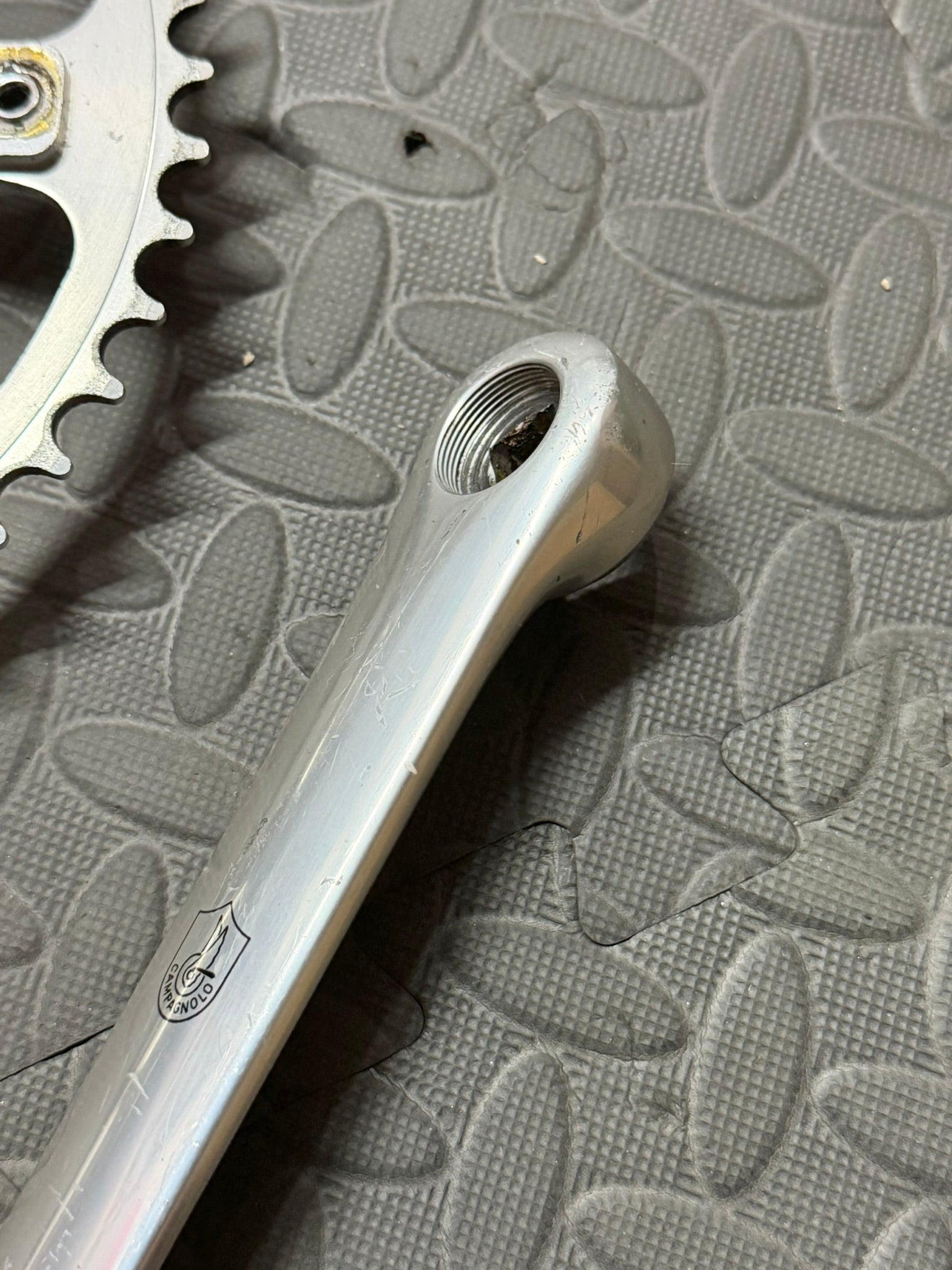 Campagnolo C Record Pista Crankset 165mm