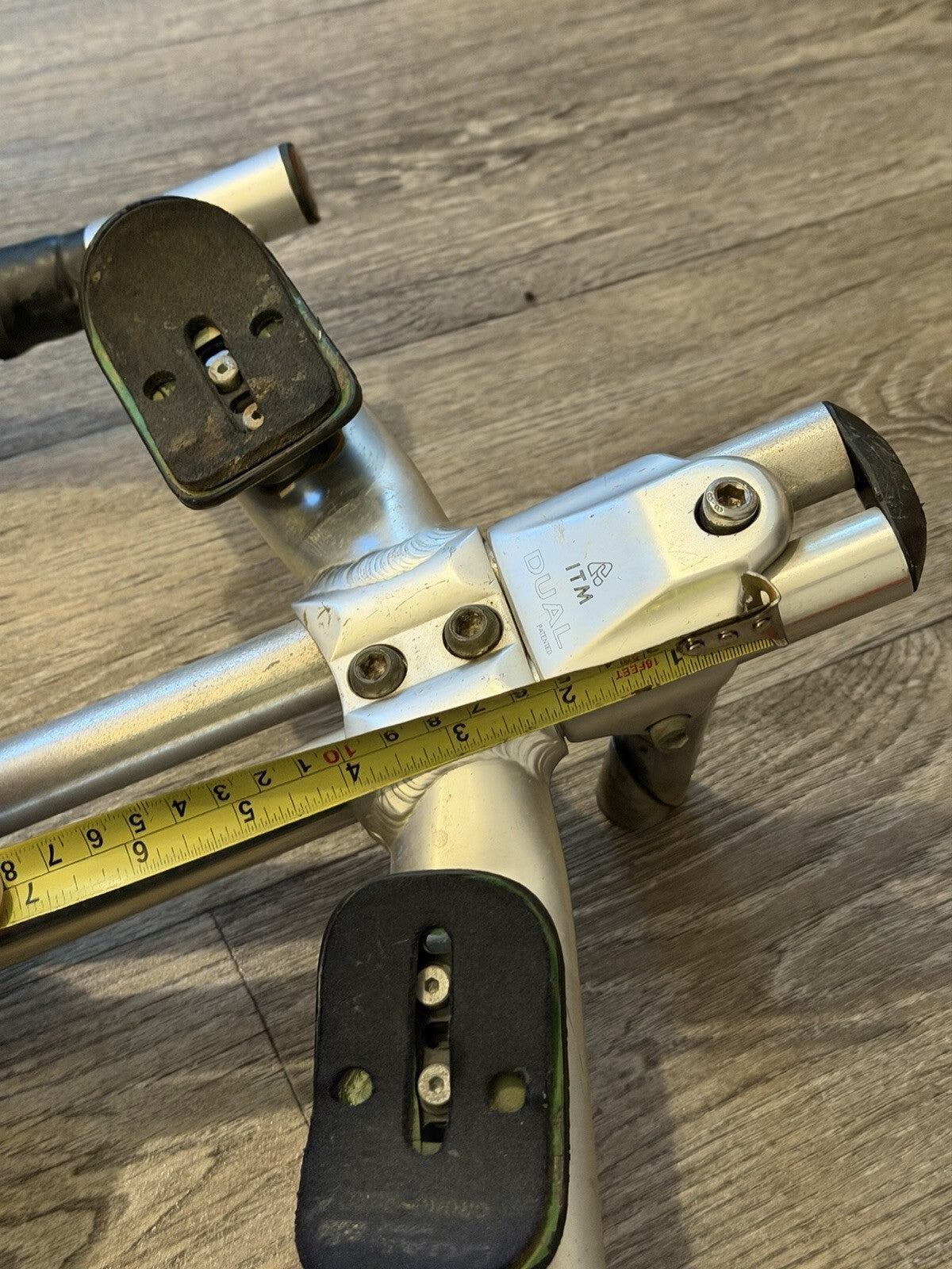 Rare Itm Dual Road Track Tt Handlebars Set