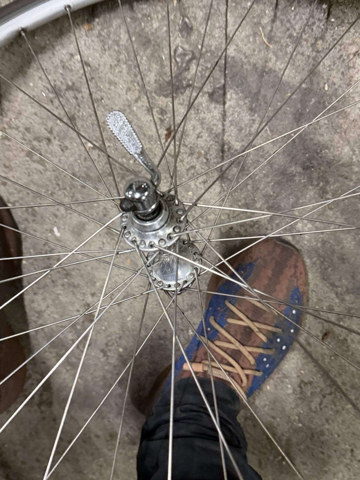 Campagnolo Road Clincher Wheelset Vintage Mavic Rims 700c 6 Speed Cassette - view 10