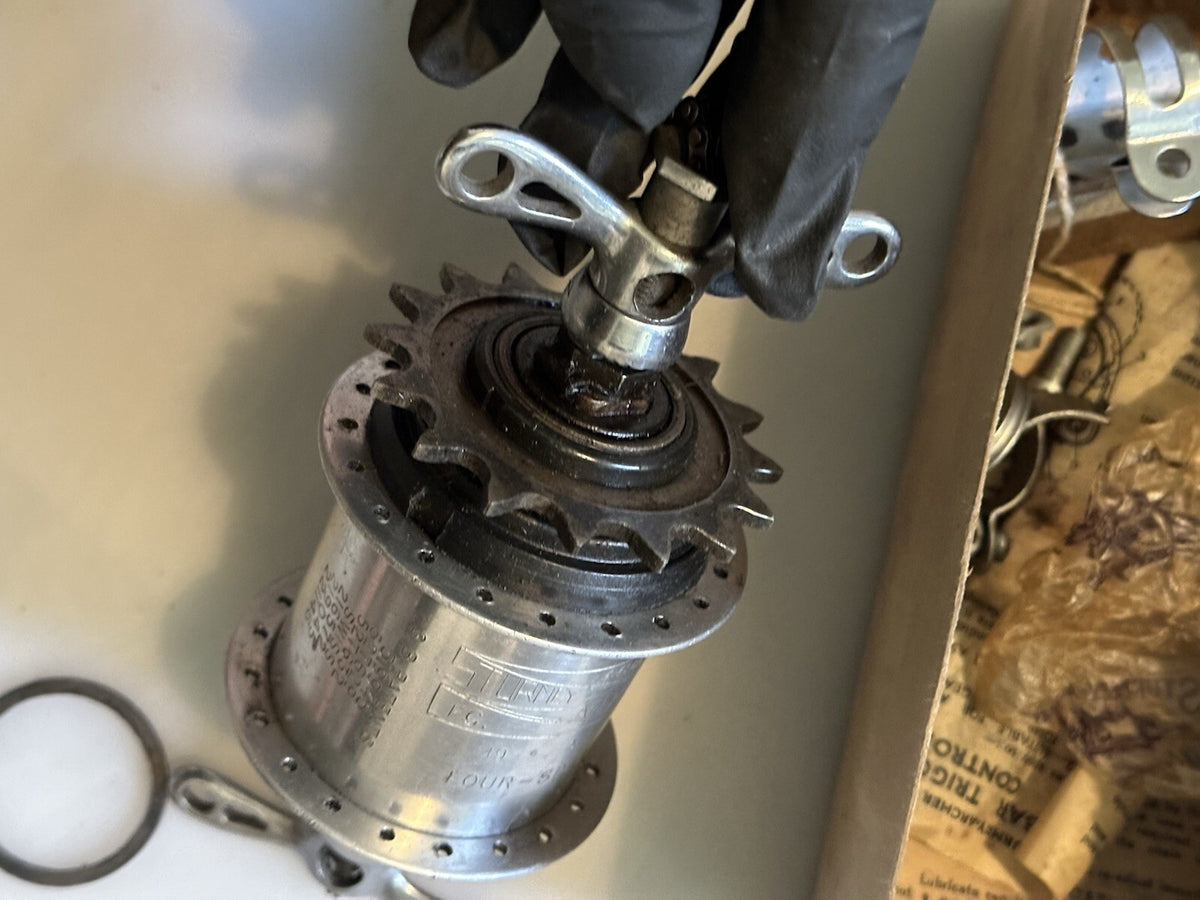 Rare Sturmey Archer 4 Speed Rear Hub