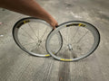 Gipiemme Tecno 416 Tubular Wheelset Fixed Gear Track Phil Wood Rear Hub