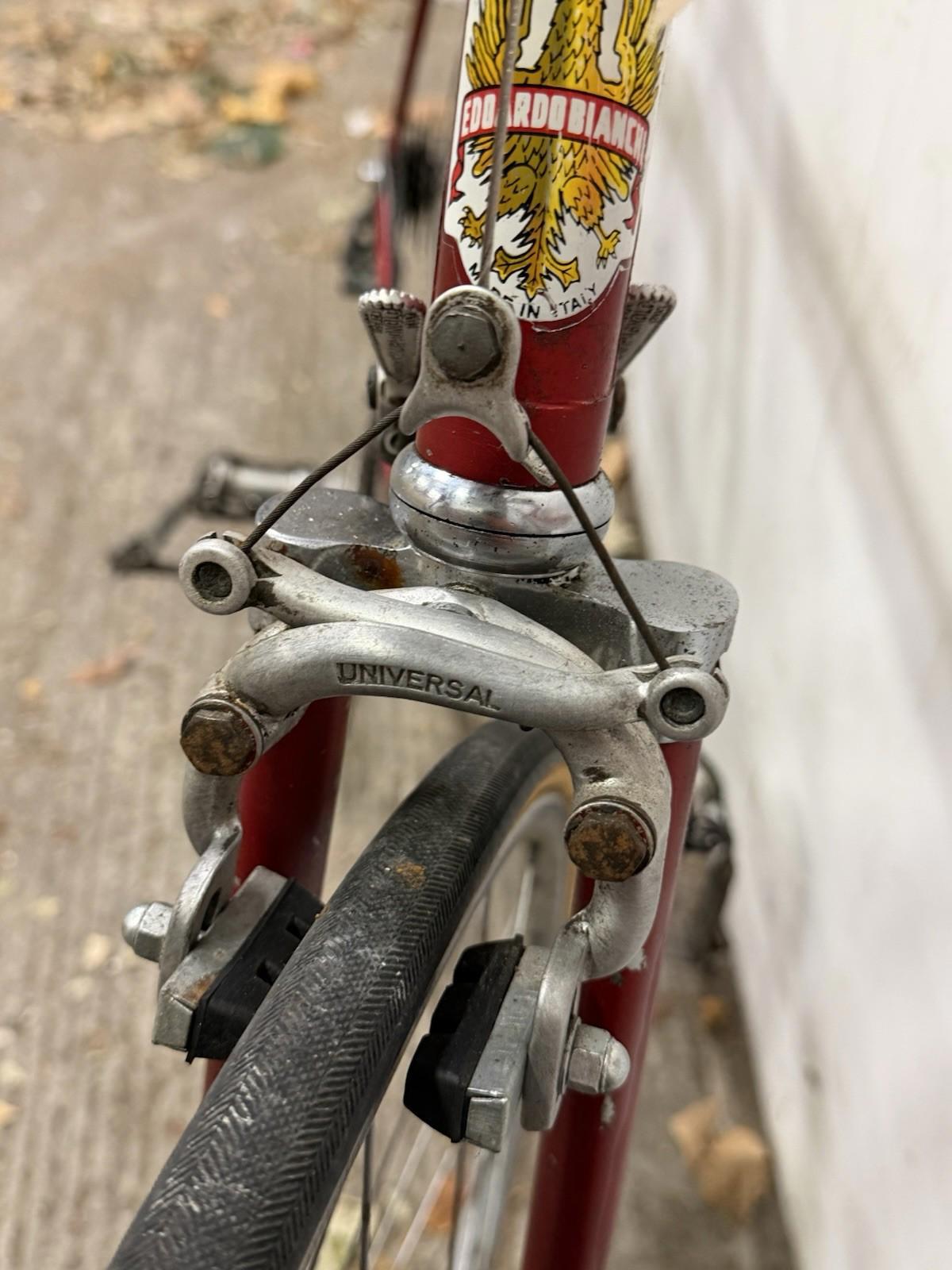 Vinatege Bianchi 1969 Serial 2b50563 Campagnolo groupset Size Medium