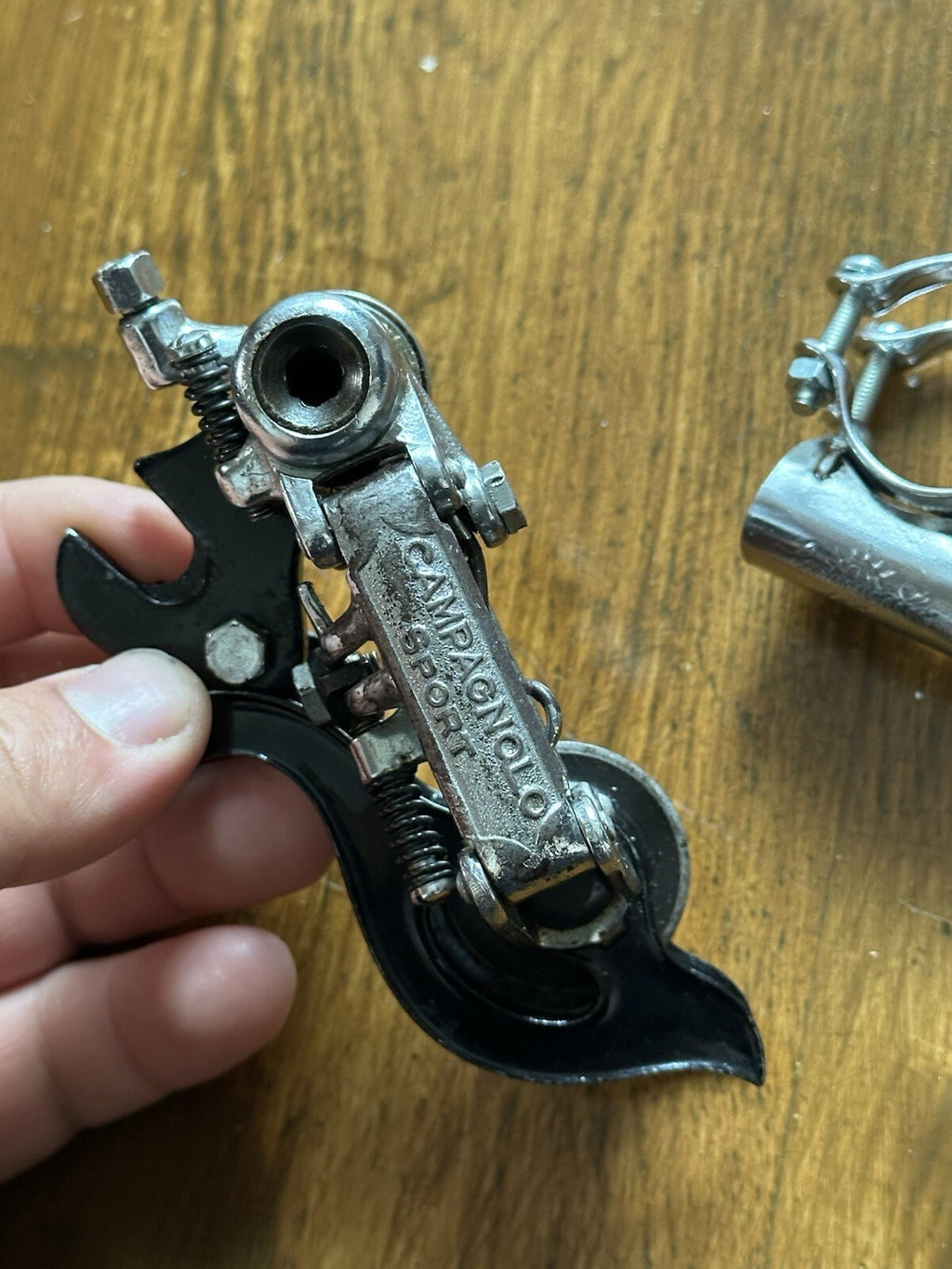 Rare Vintage Campagnolo Sport Front And Rear Derailleurs