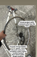Vintage  Torpado Road Frameset Steel Needs Restoration