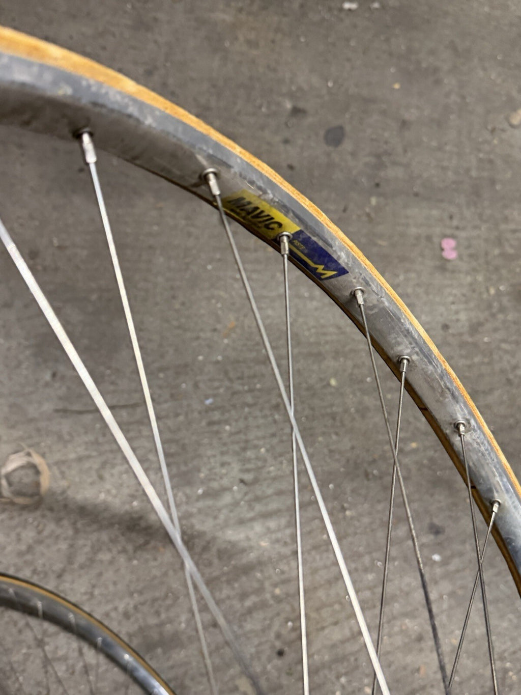 Campagnolo Pista Track Wheelset 700c Tubular Mavic Rims Wheel Pista - view 8