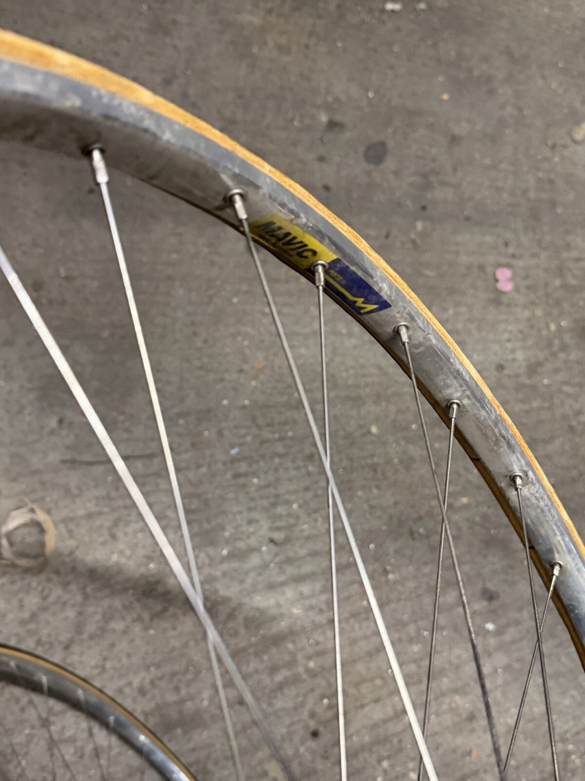 Campagnolo Pista Track Wheelset 700c Tubular Mavic Rims Wheel Pista - view 8