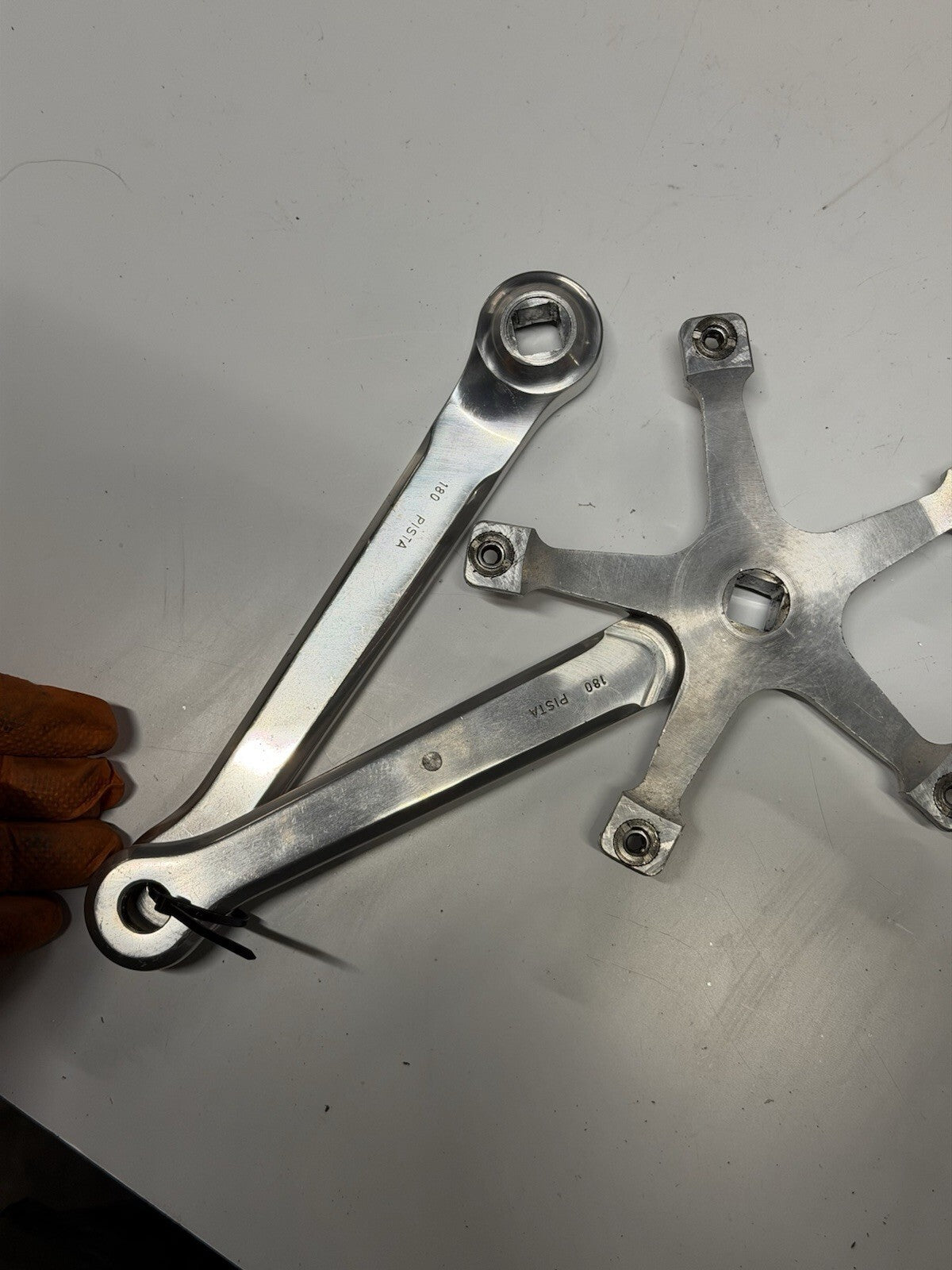 Campagnolo Pista 180mm Fixed Gear Track Crankset