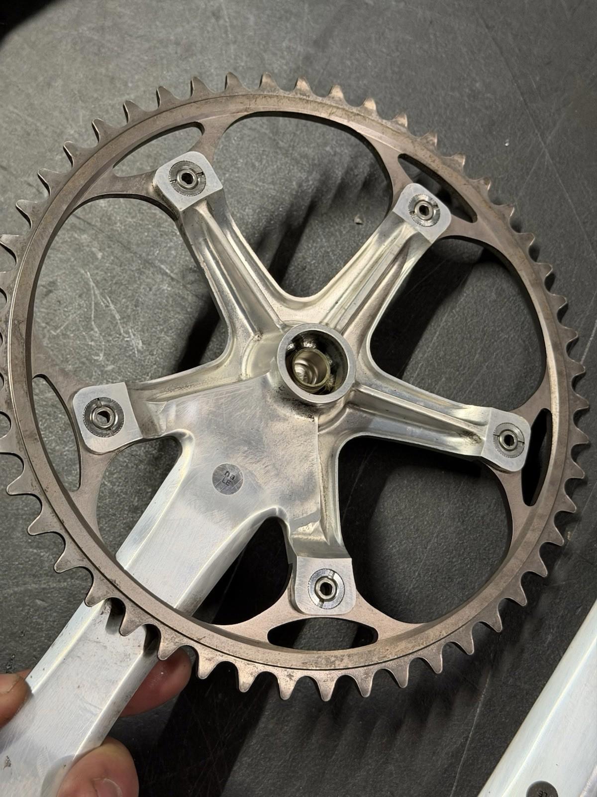 Dura Ace 7710 Track Crankset 170mm Bsa Bb 50t 144bcd